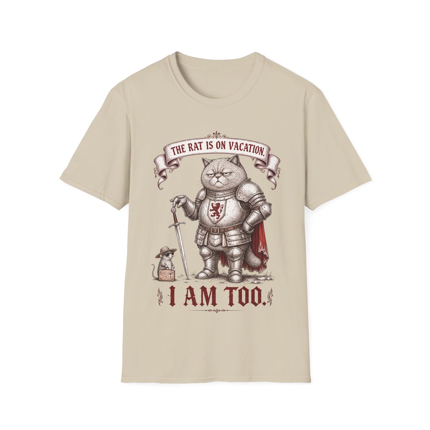 The Rat Is on Vacation. I Am Too. T-Shirt