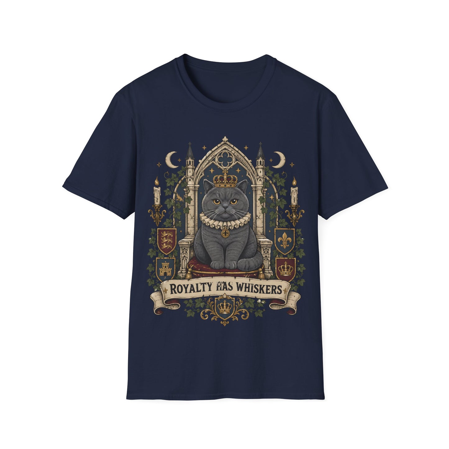 Royalty Has Whiskers T-Shirt
