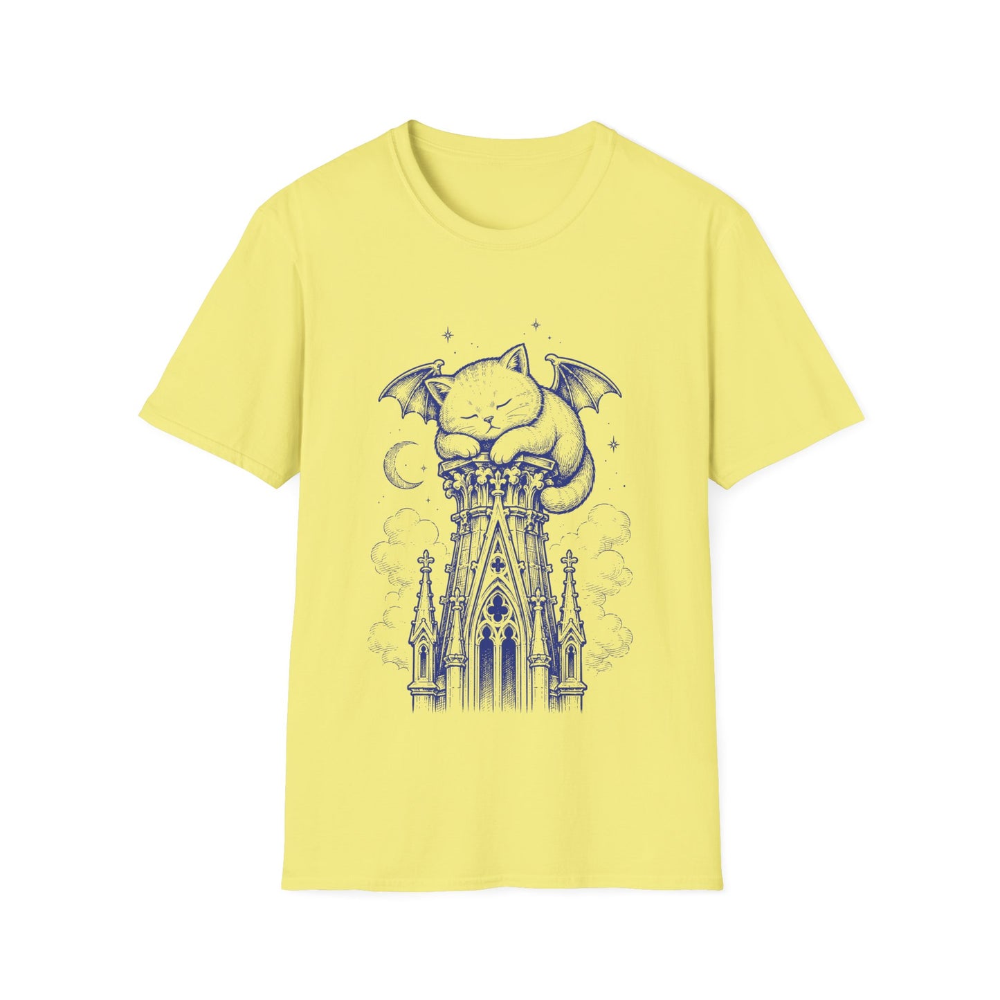 Moonlit Cathedral Guardian T-Shirt