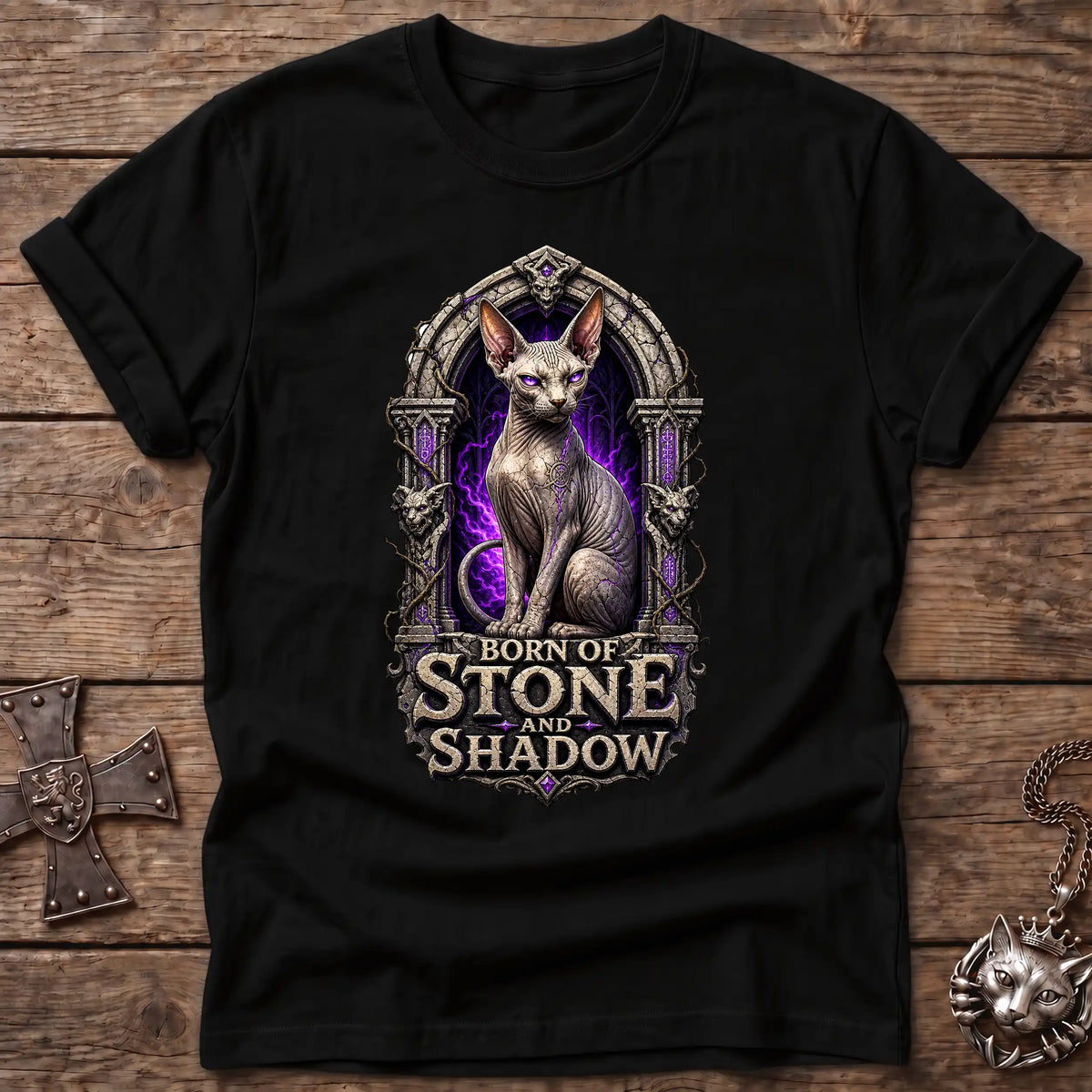 Born of Stone and Shadow T-Shirt