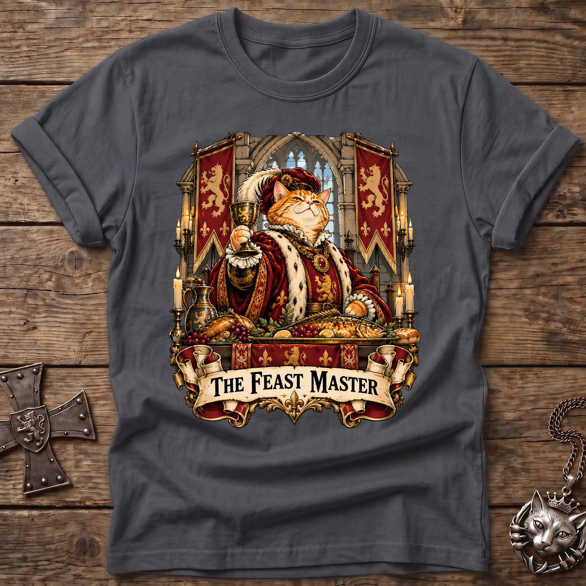 Feast Master Cat T-Shirt