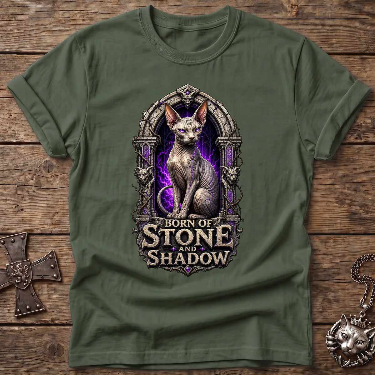 Born of Stone and Shadow T-Shirt