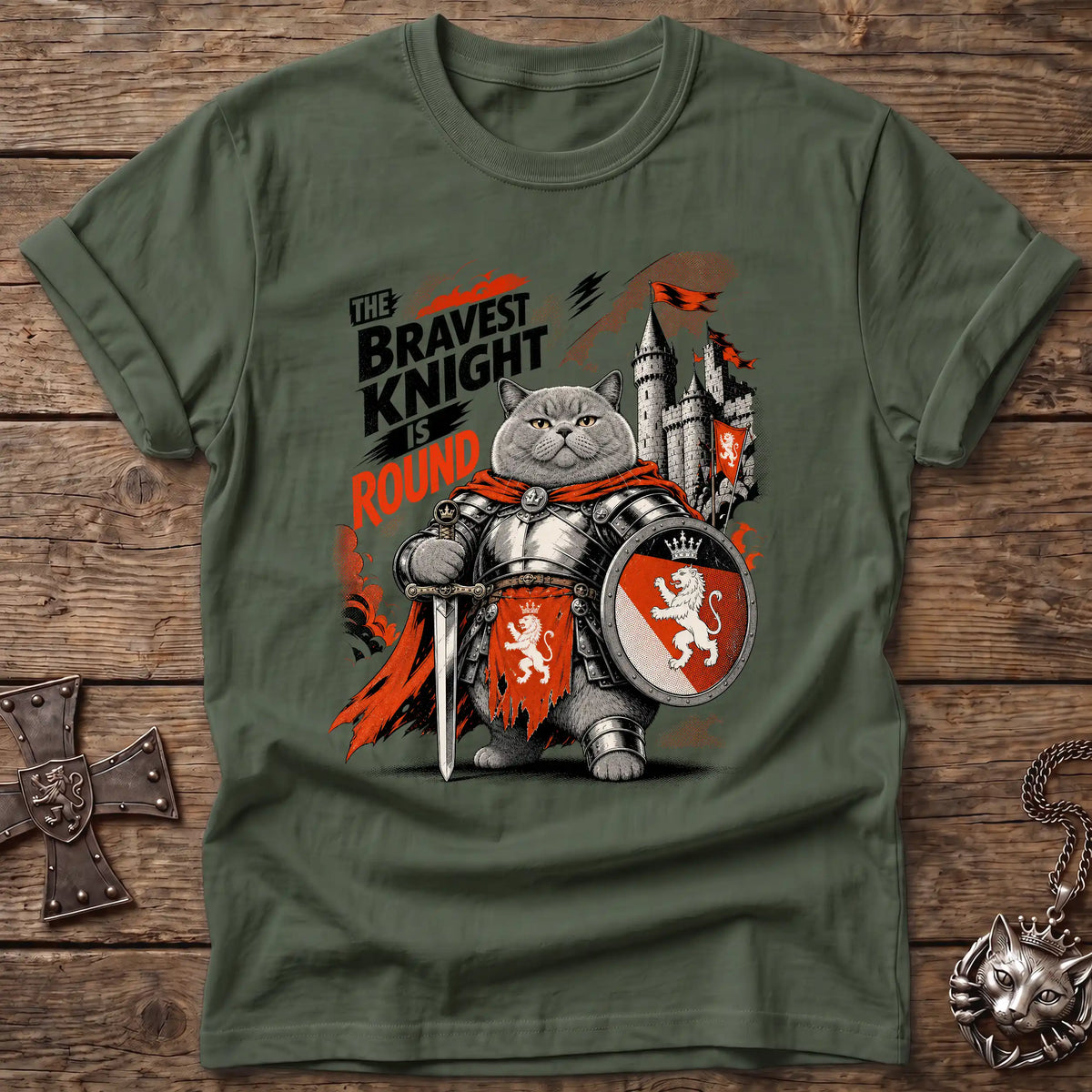 Bravest Round Knight T-Shirt
