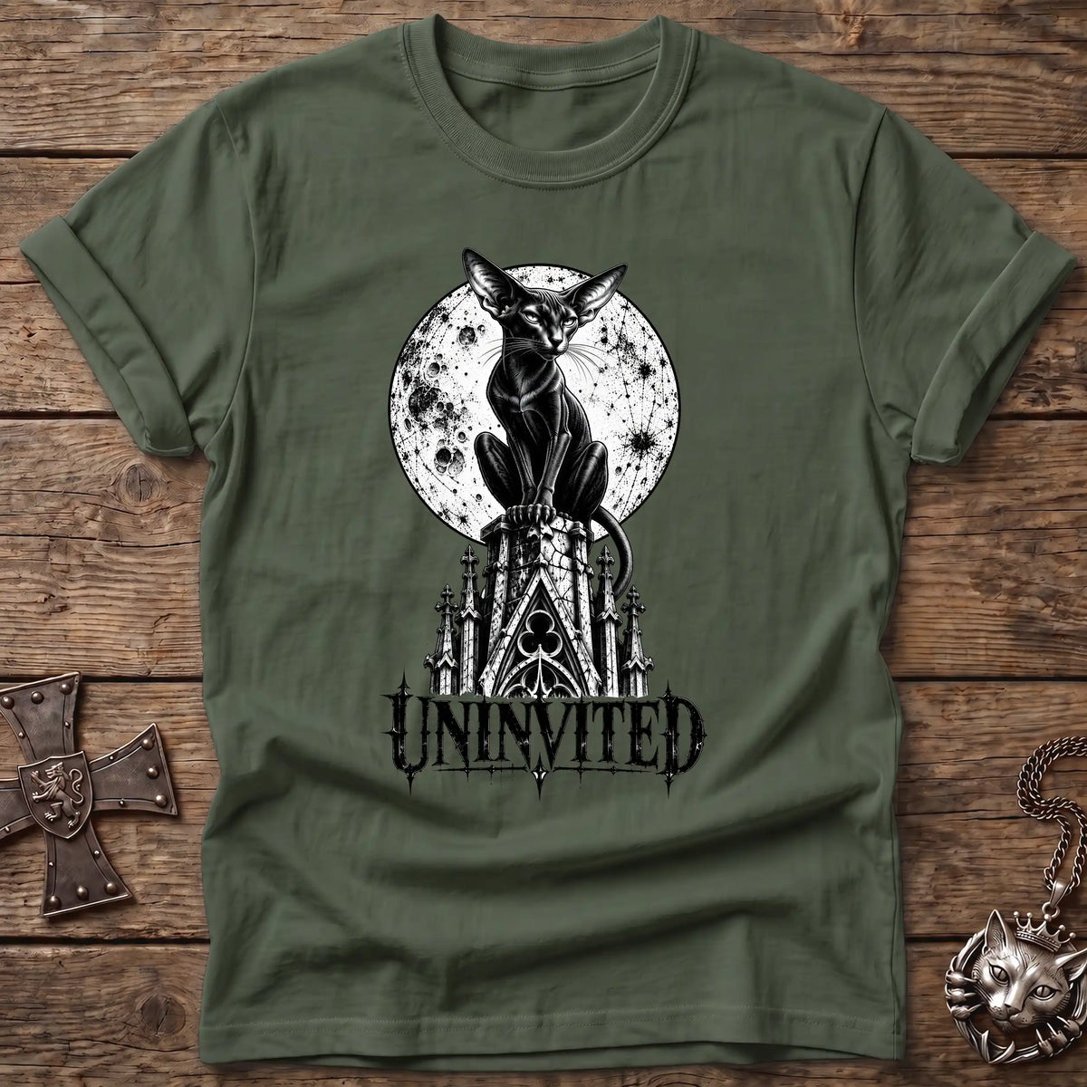Uninvited Oriental Shorthair T-Shirt