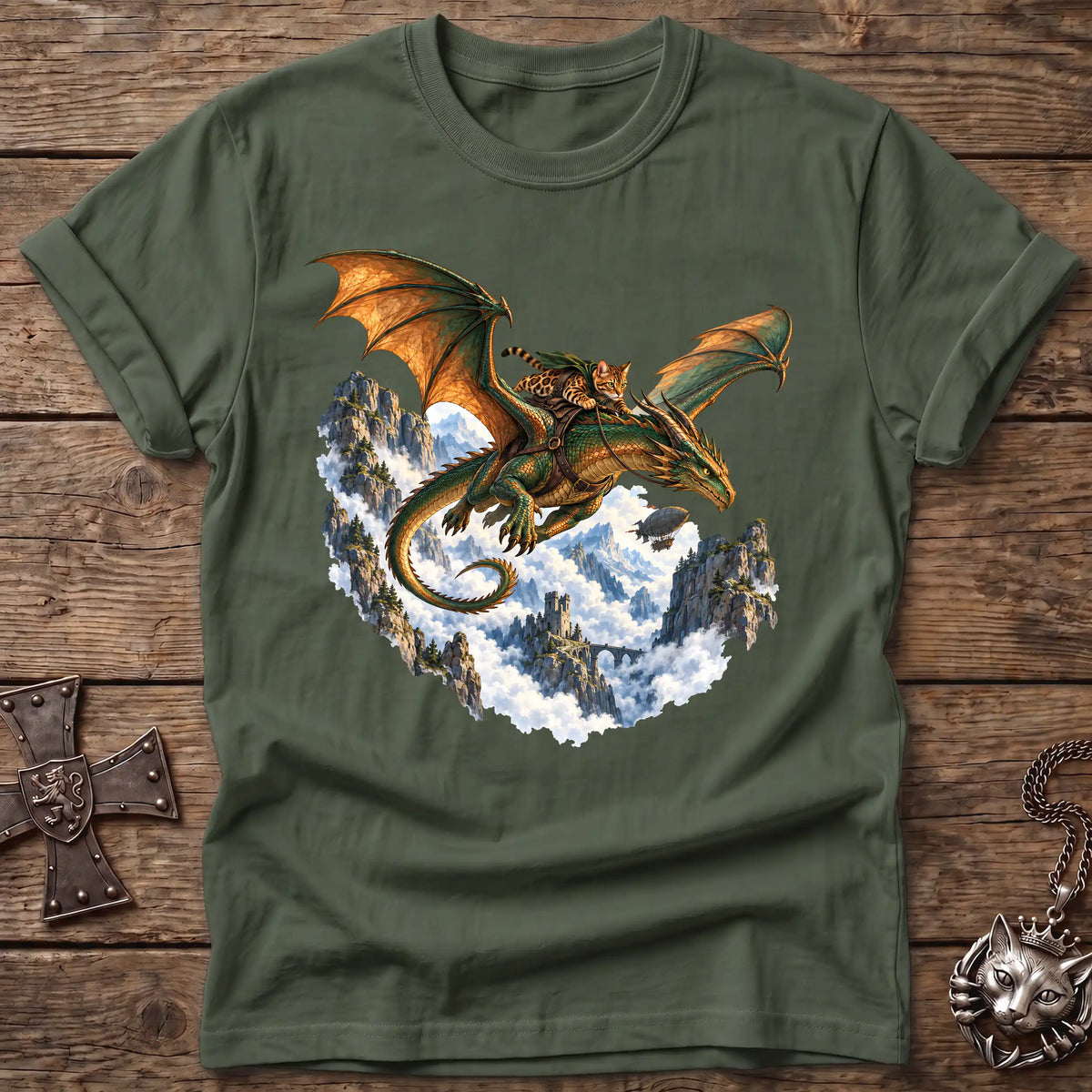 Bengal Dragon Rider T-Shirt