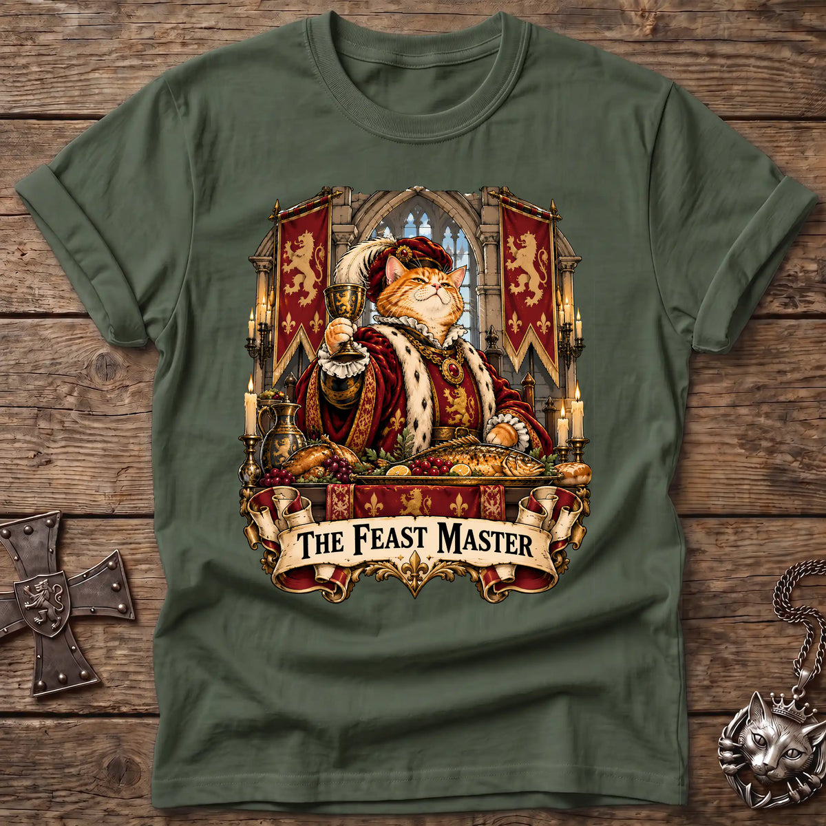Feast Master Cat T-Shirt