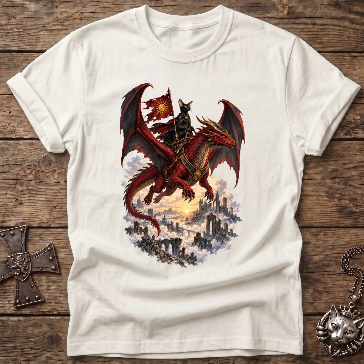 Red Dragon Oriental Shorthair T-Shirt