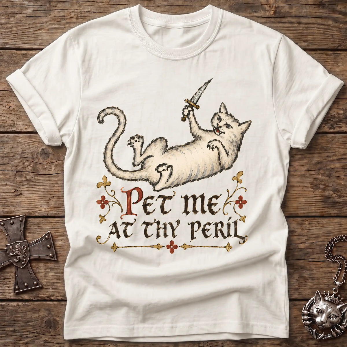 Pet Me at Thy Peril T-Shirt