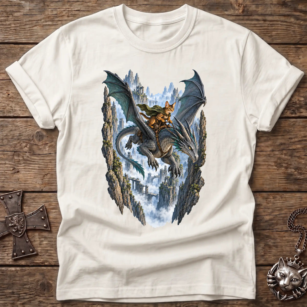 Dragon Rider Abyssinian T-Shirt