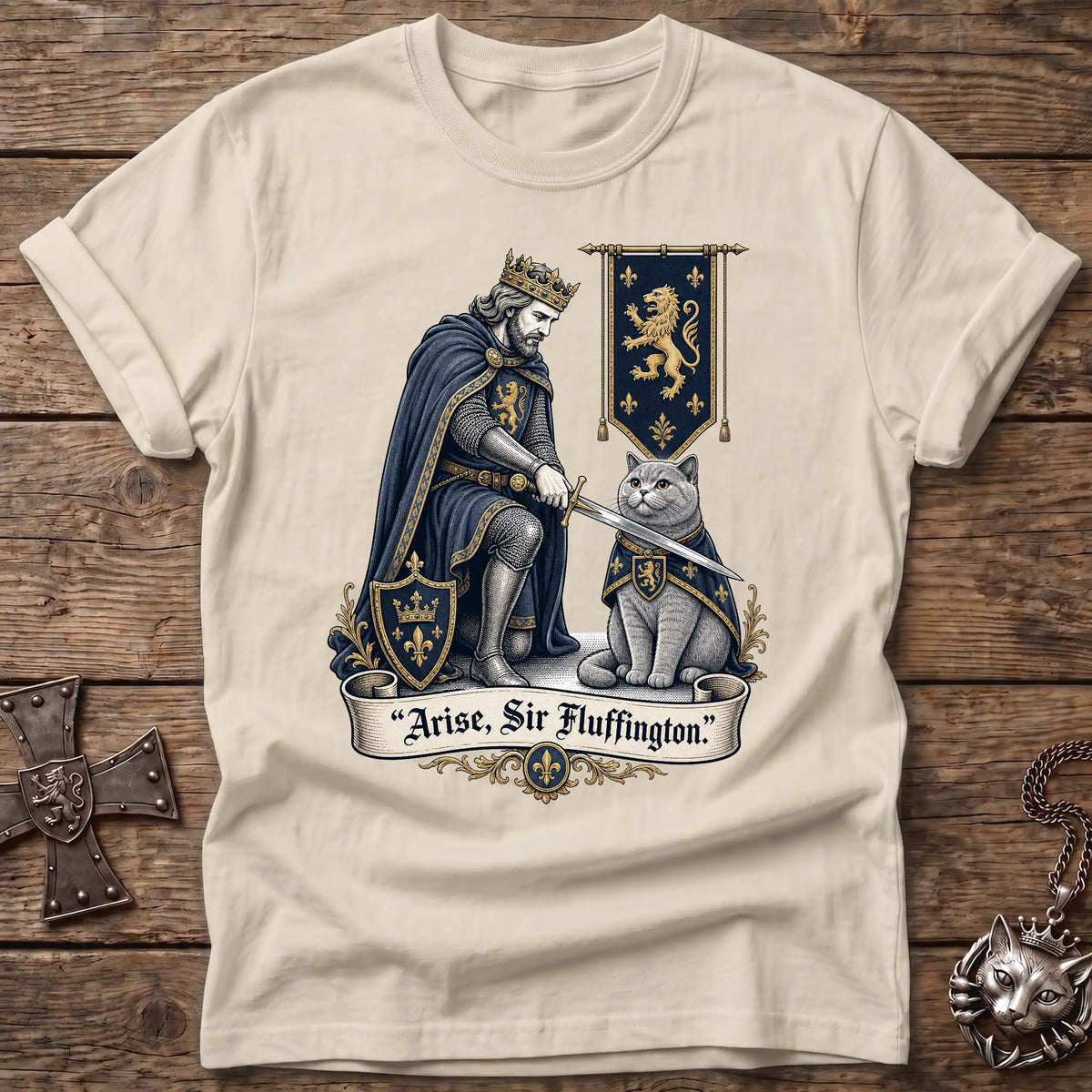 Arise, Sir Fluffington T-Shirt