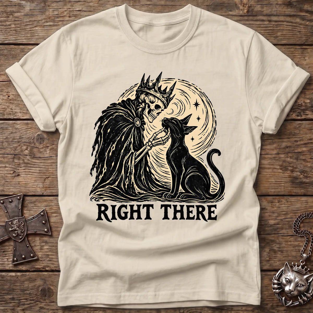 Right There Cat T-Shirt