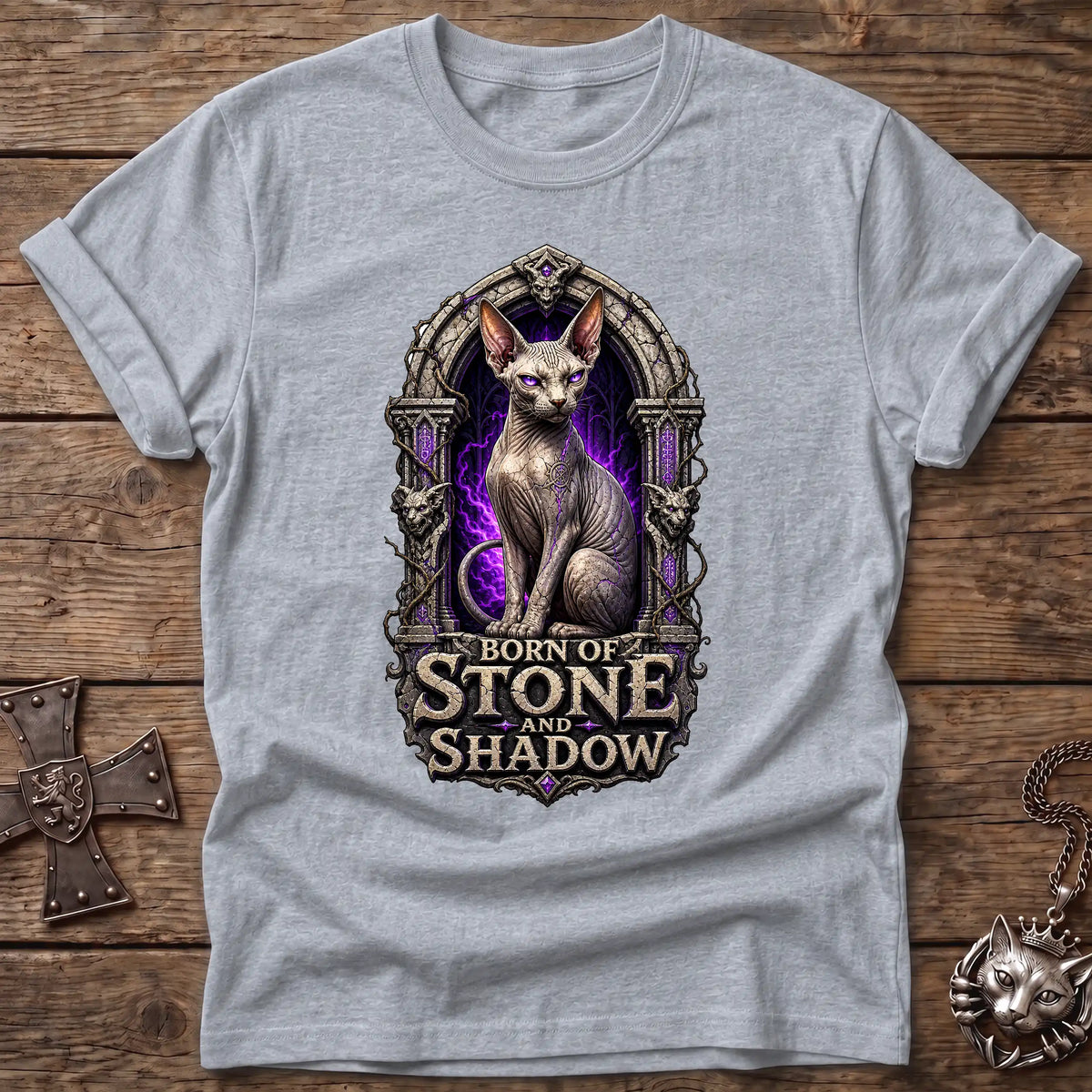 Born of Stone and Shadow T-Shirt