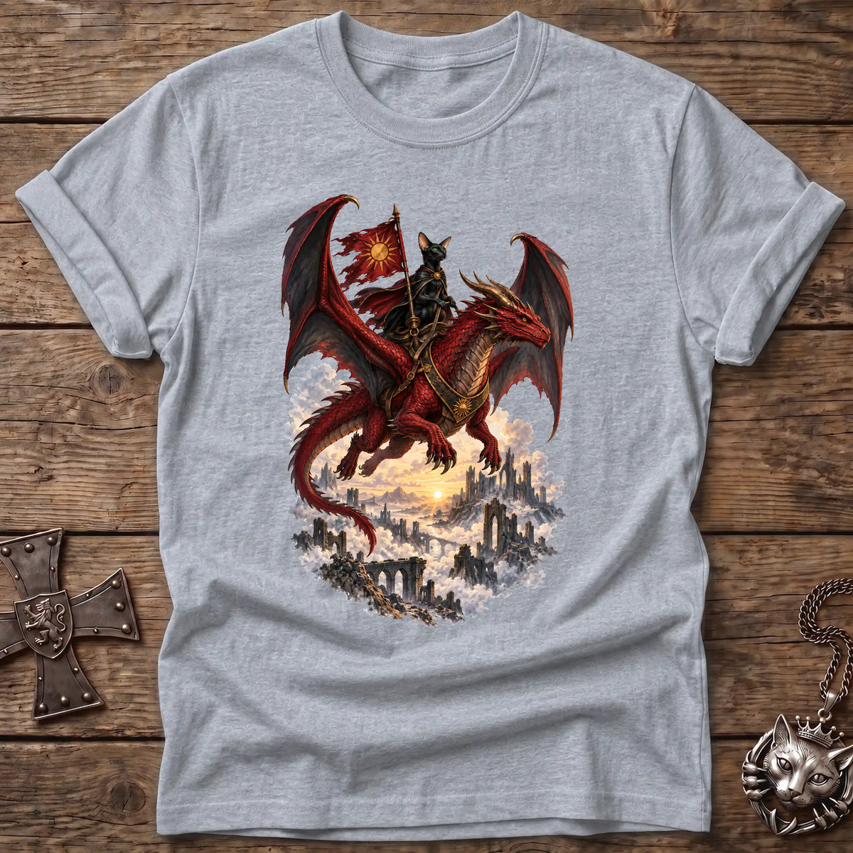Red Dragon Oriental Shorthair T-Shirt