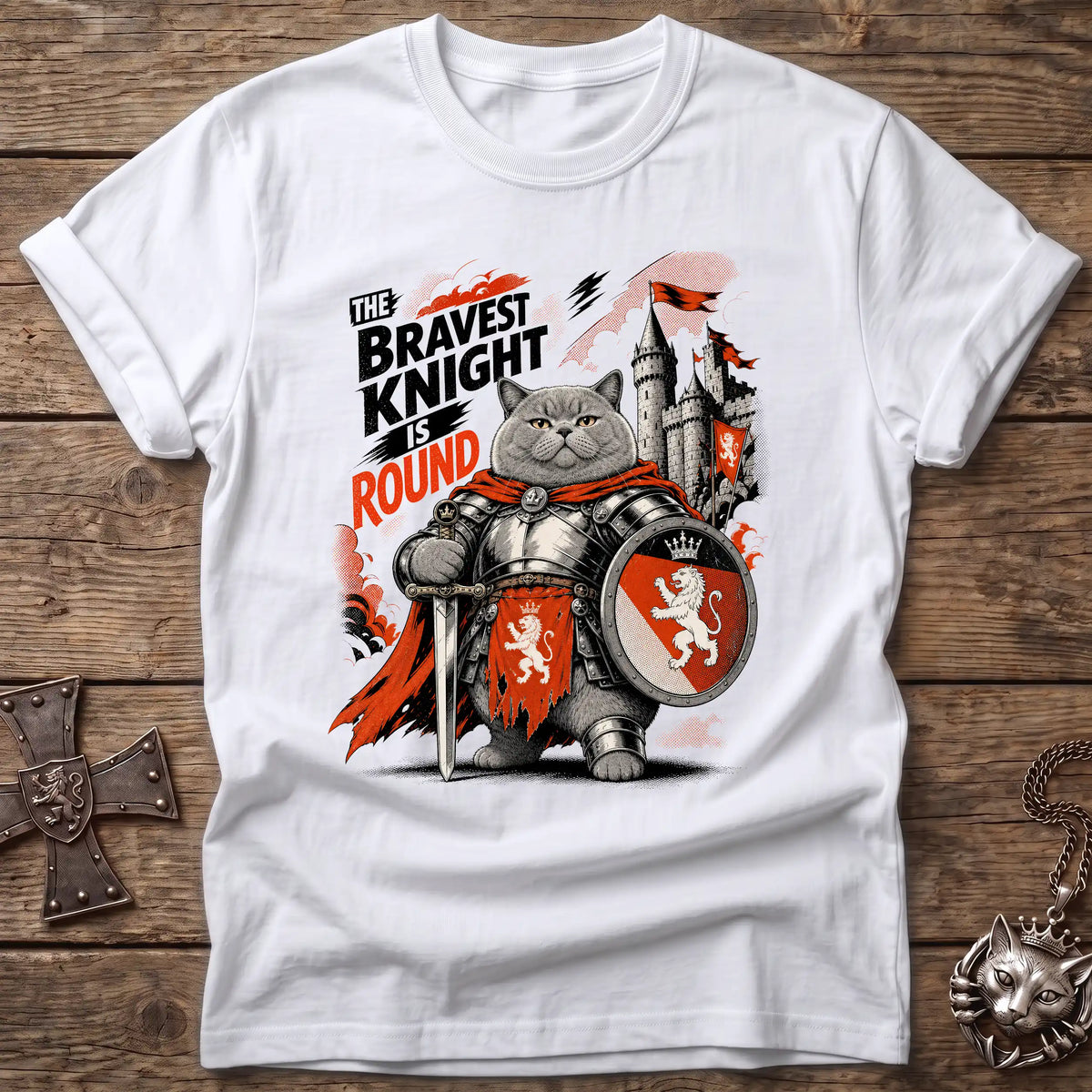 Bravest Round Knight T-Shirt