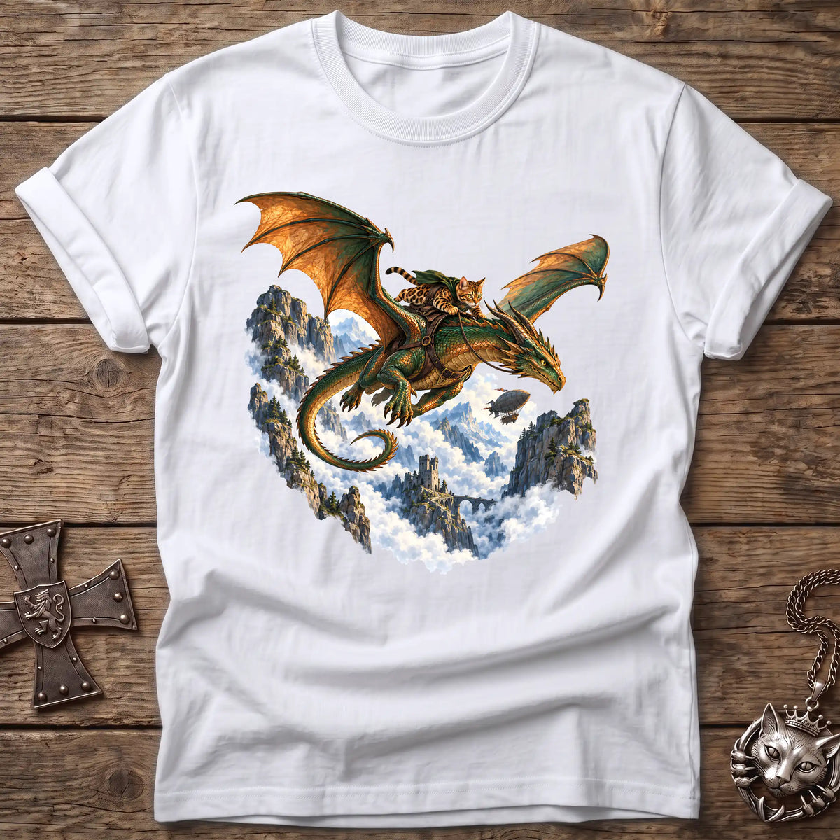 Bengal Dragon Rider T-Shirt