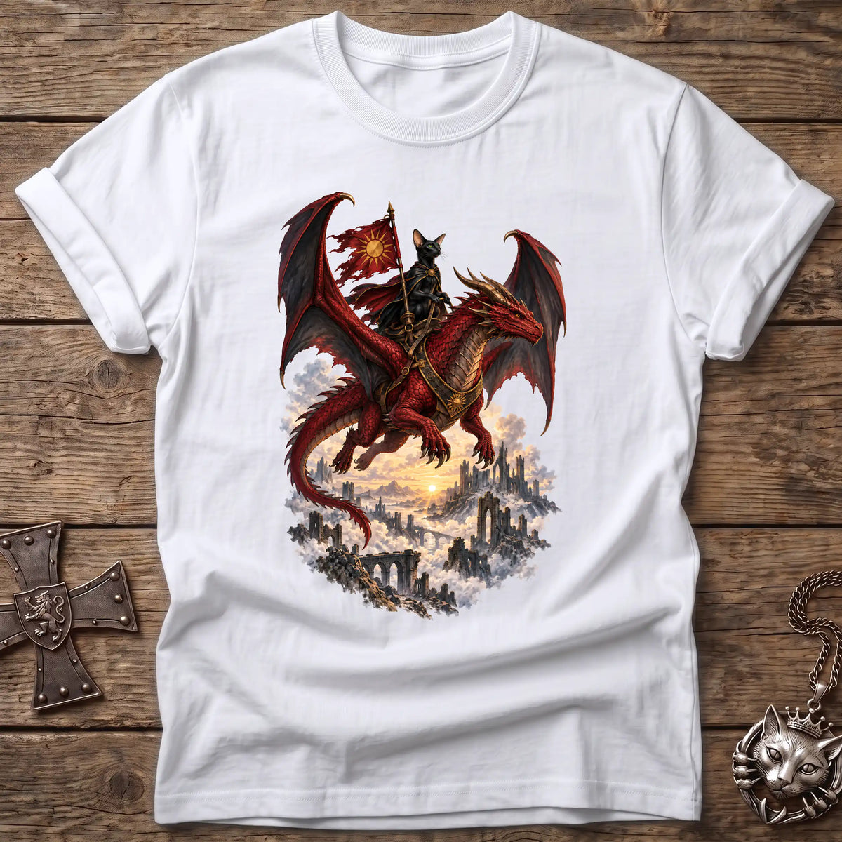 Red Dragon Oriental Shorthair T-Shirt