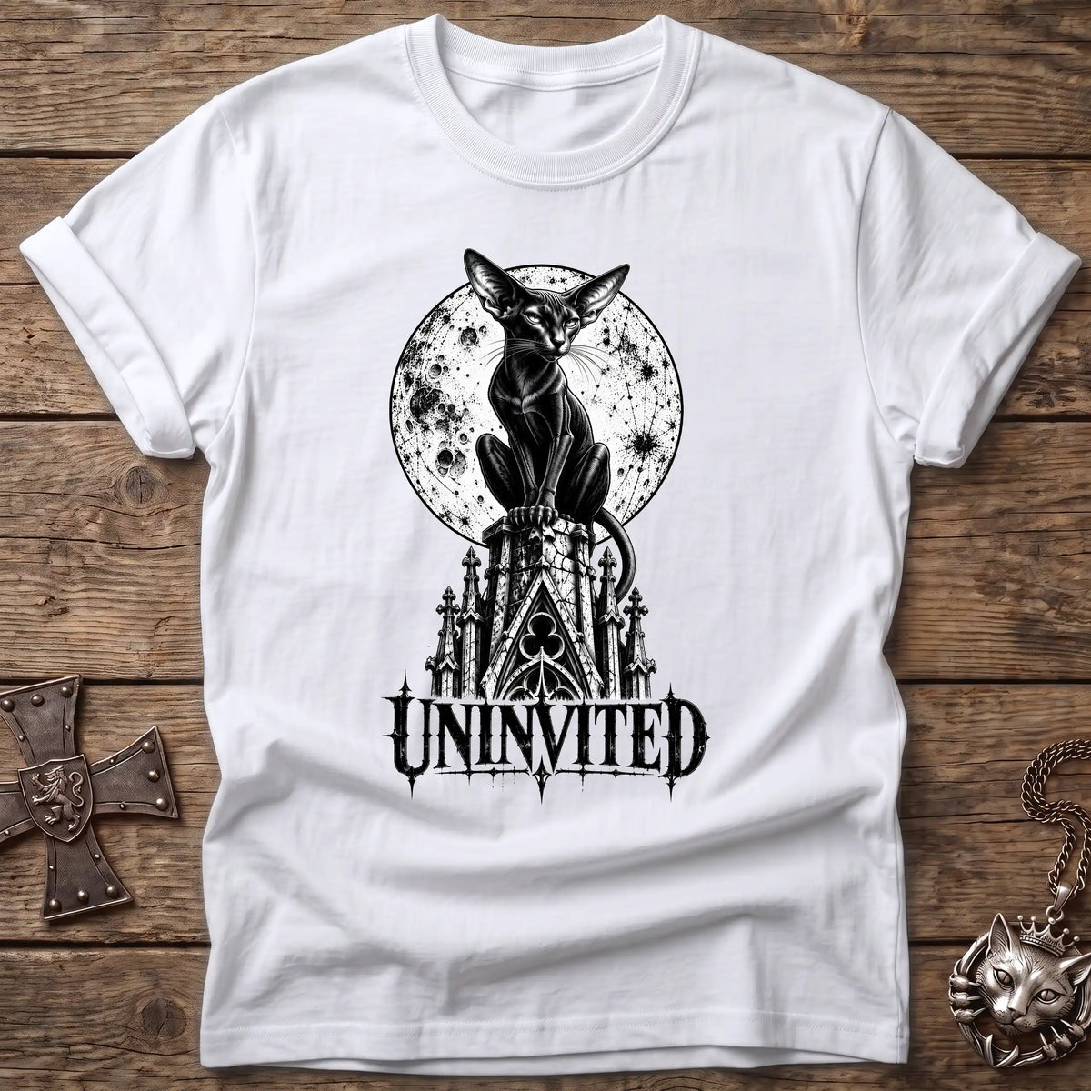 Uninvited Oriental Shorthair T-Shirt