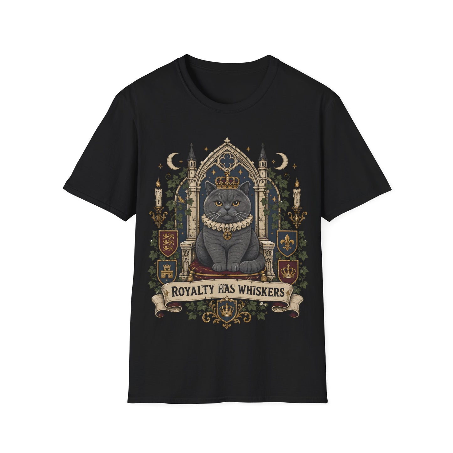 Royalty Has Whiskers T-Shirt