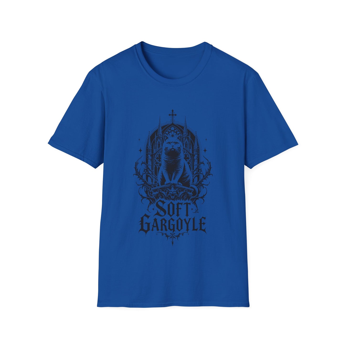 Soft Gargoyle Gothic Cat T-Shirt