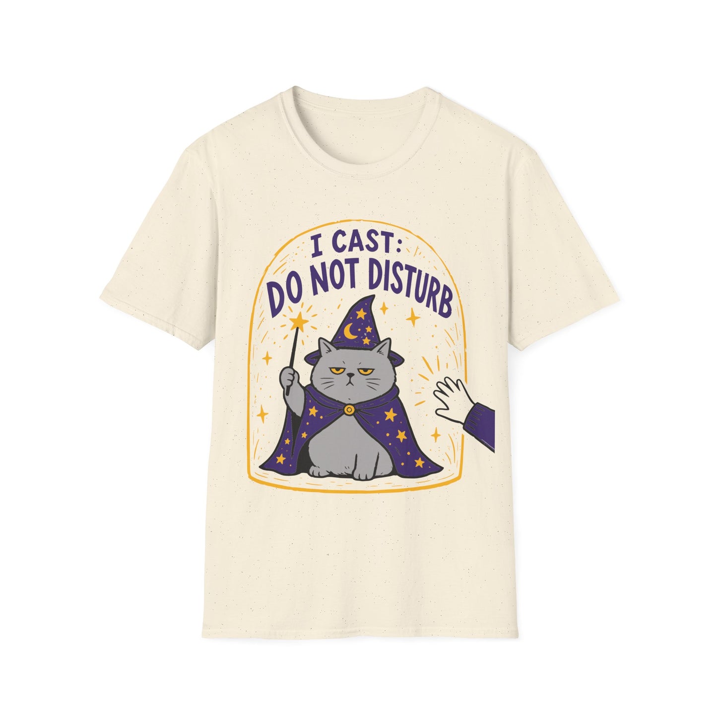 I Cast Do Not Disturb Funny British Shorthair Wizard Cat T-Shirt