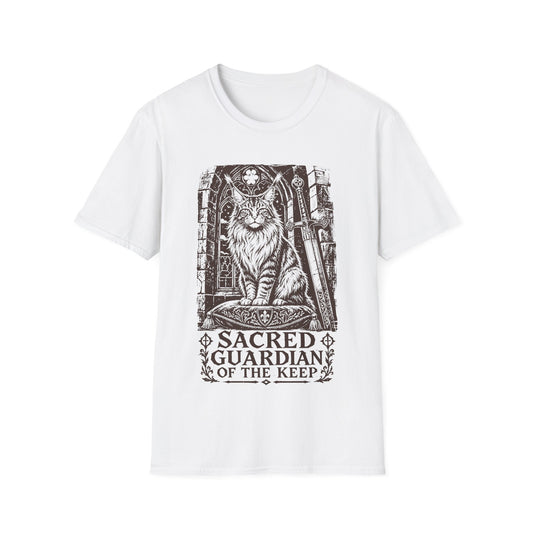 Sacred Guardian of the Keep Maine Coon Cat T-Shirt