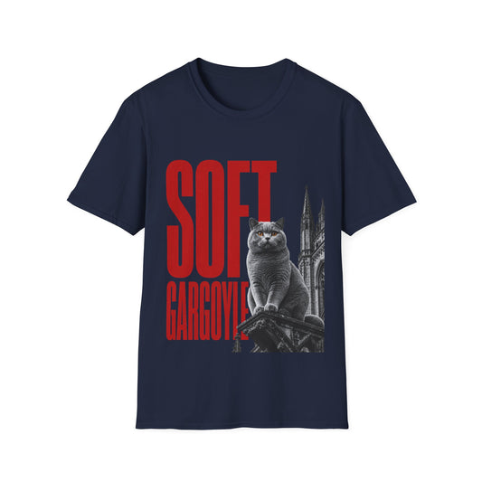 Soft Gargoyle Cat T-Shirt