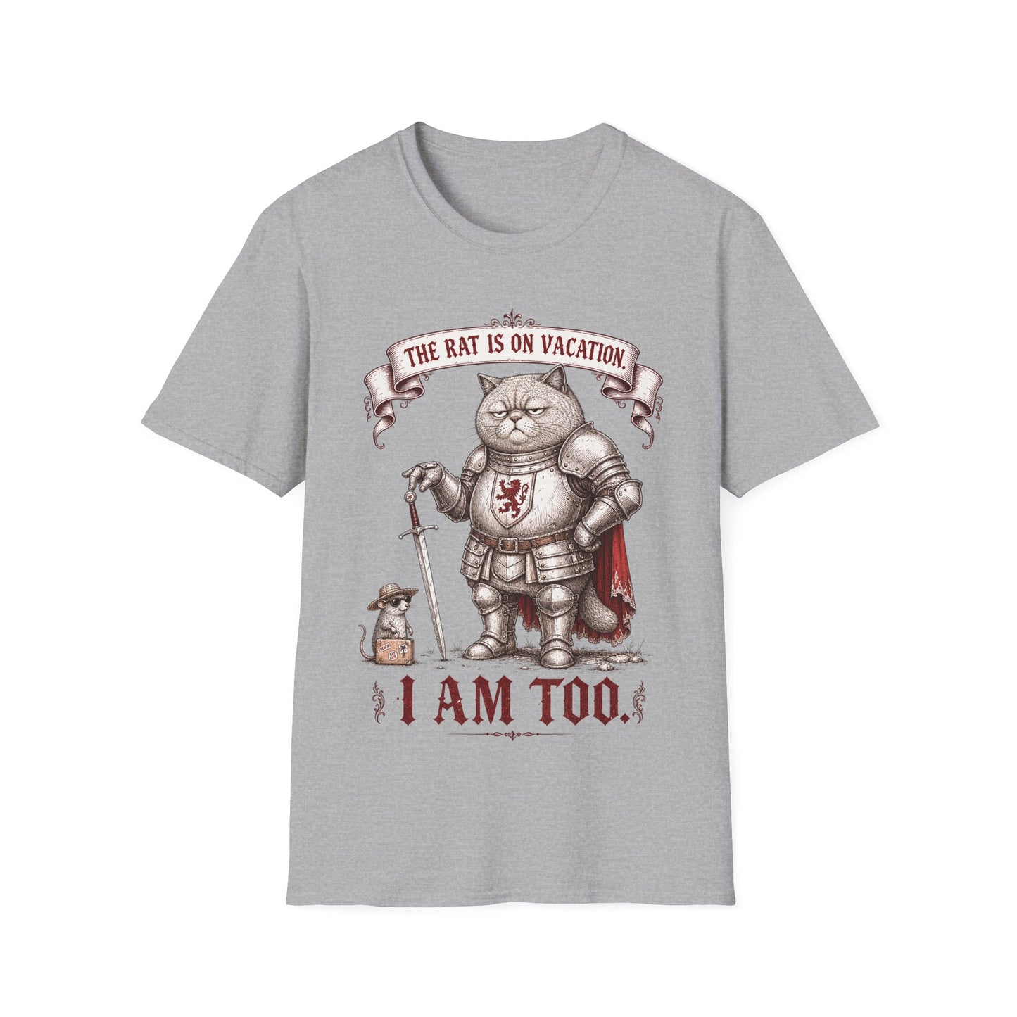 The Rat Is on Vacation. I Am Too. T-Shirt