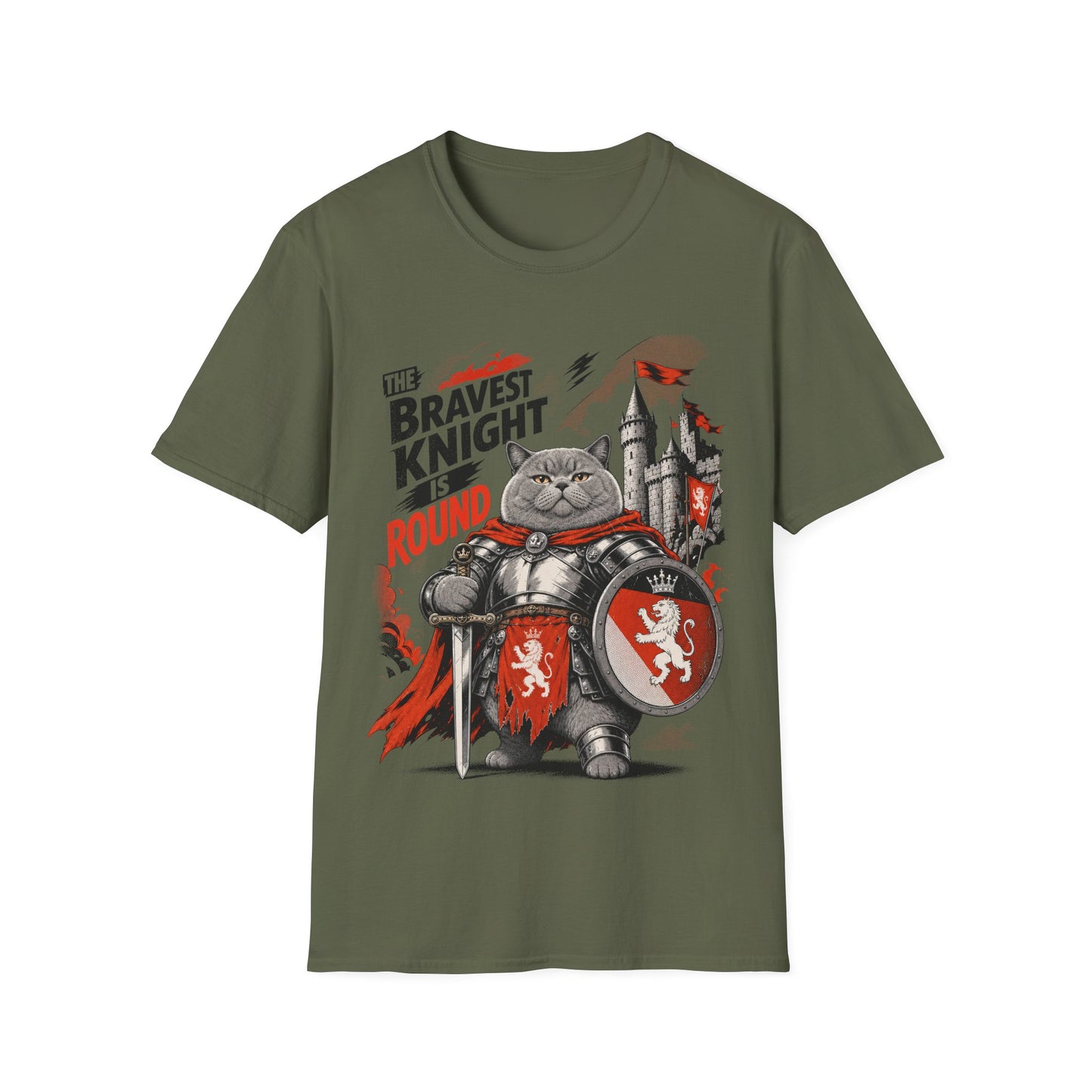The Bravest Knight Is Round T-Shirt