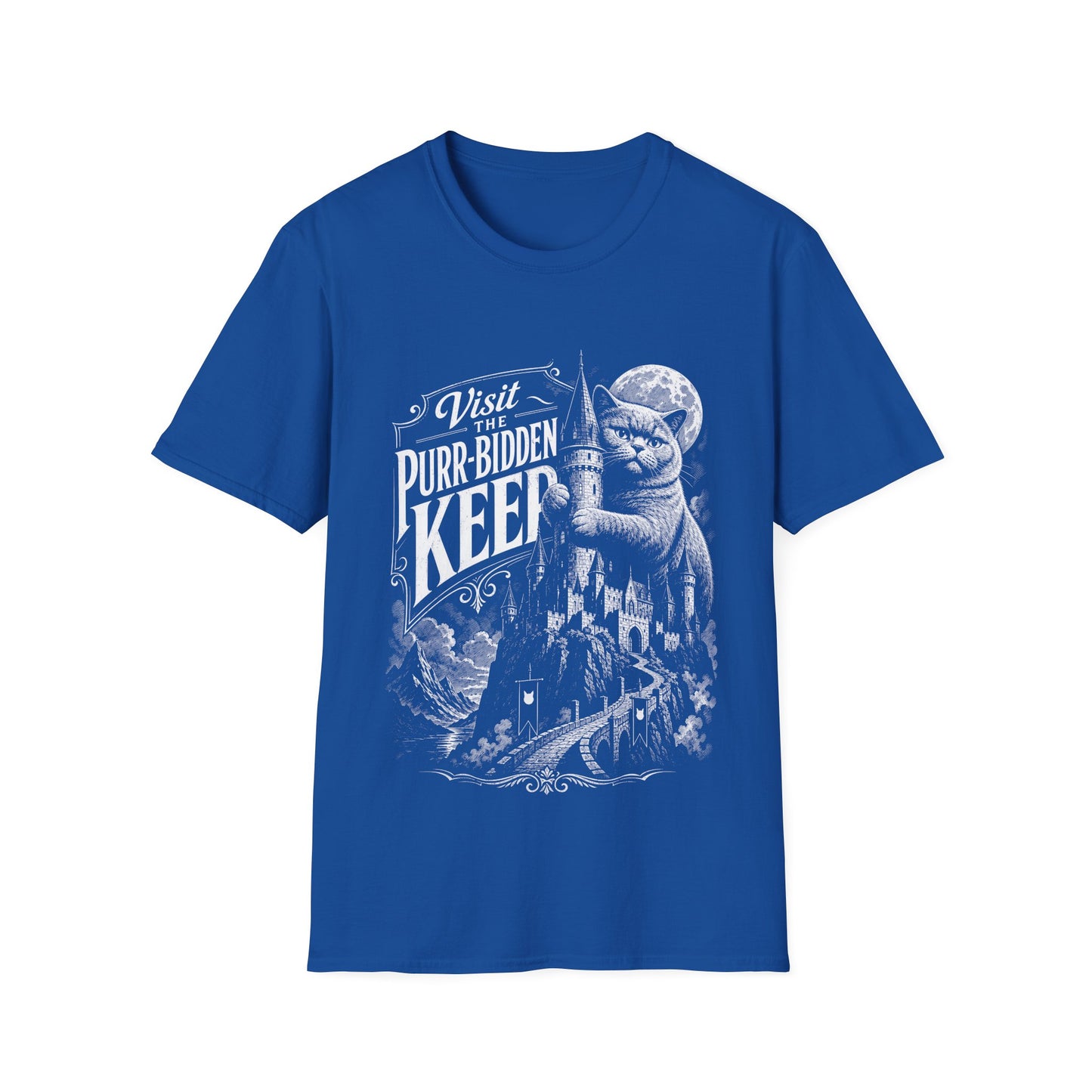 Visit the Purr-Bidden Keep Vintage T-Shirt