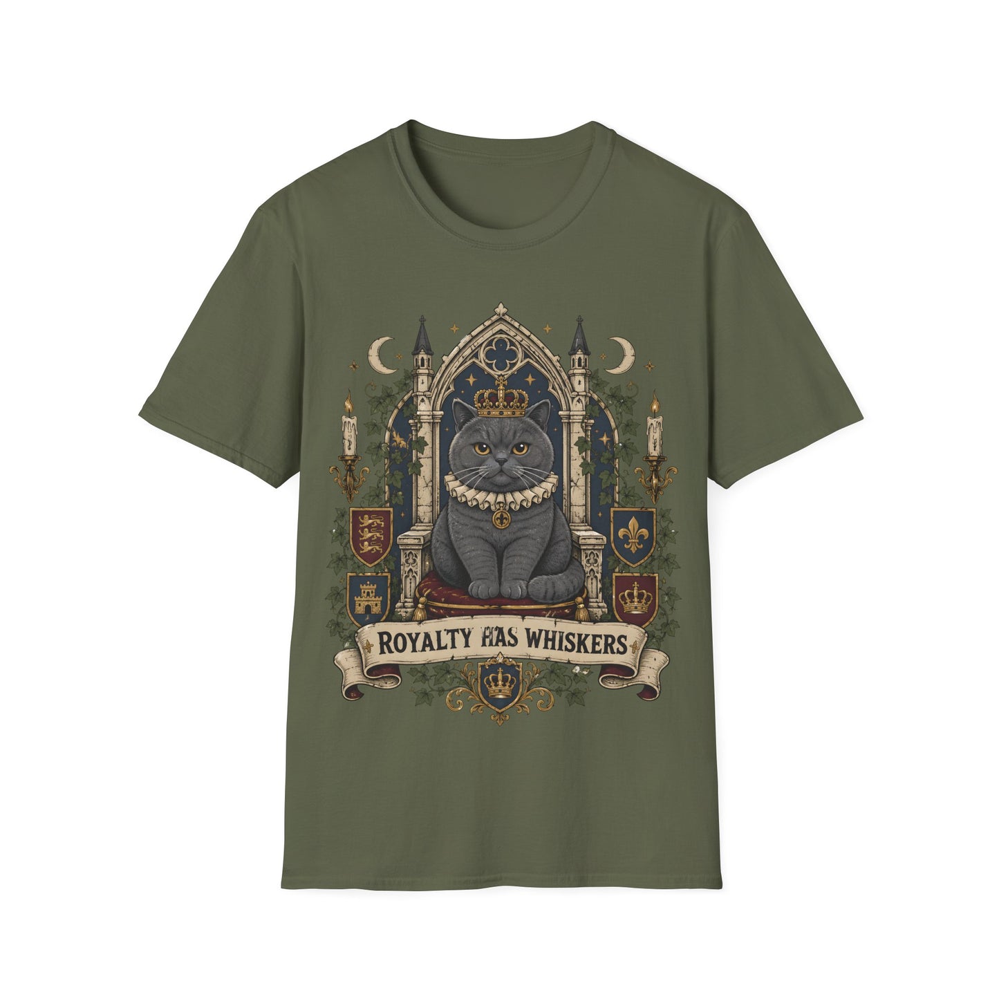 Royalty Has Whiskers T-Shirt