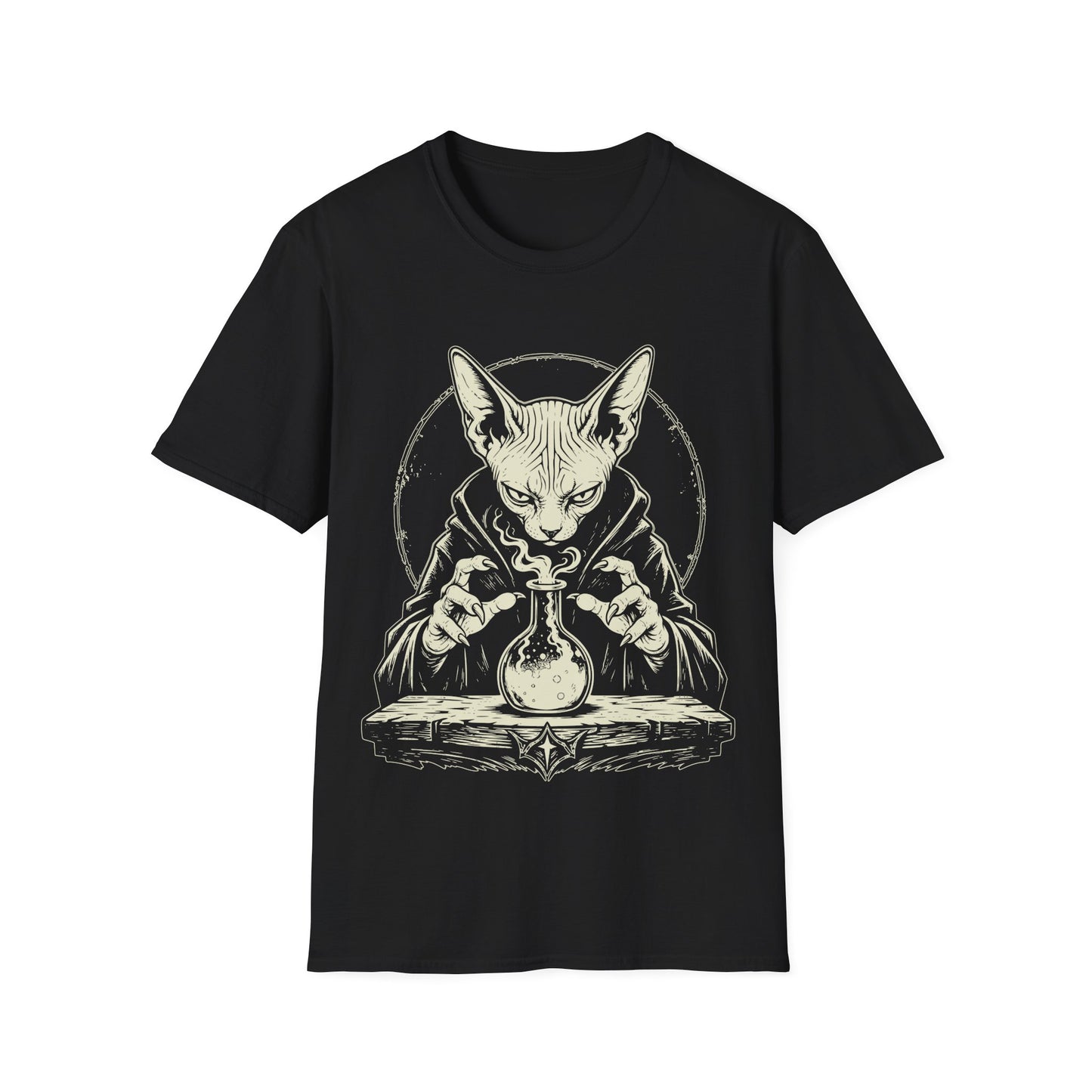 Mystic Alchemist Sphynx Cat T-Shirt