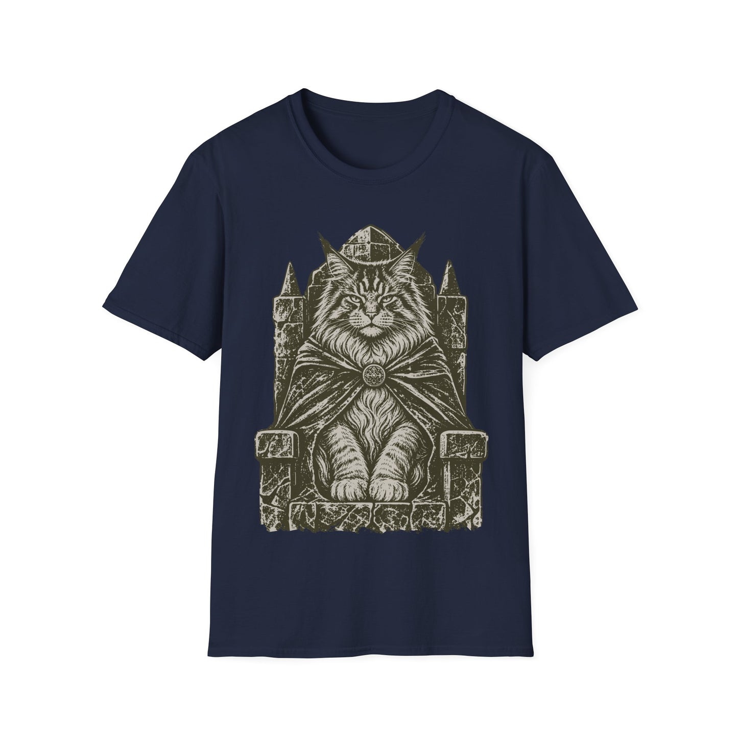 Lord of the Northern Keep Maine Coon Cat T-Shirt