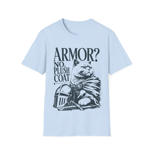 Armor? No. Plush Coat. T-Shirt