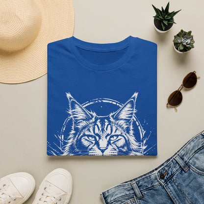 Armored Maine Coon Warrior Cat T-Shirt