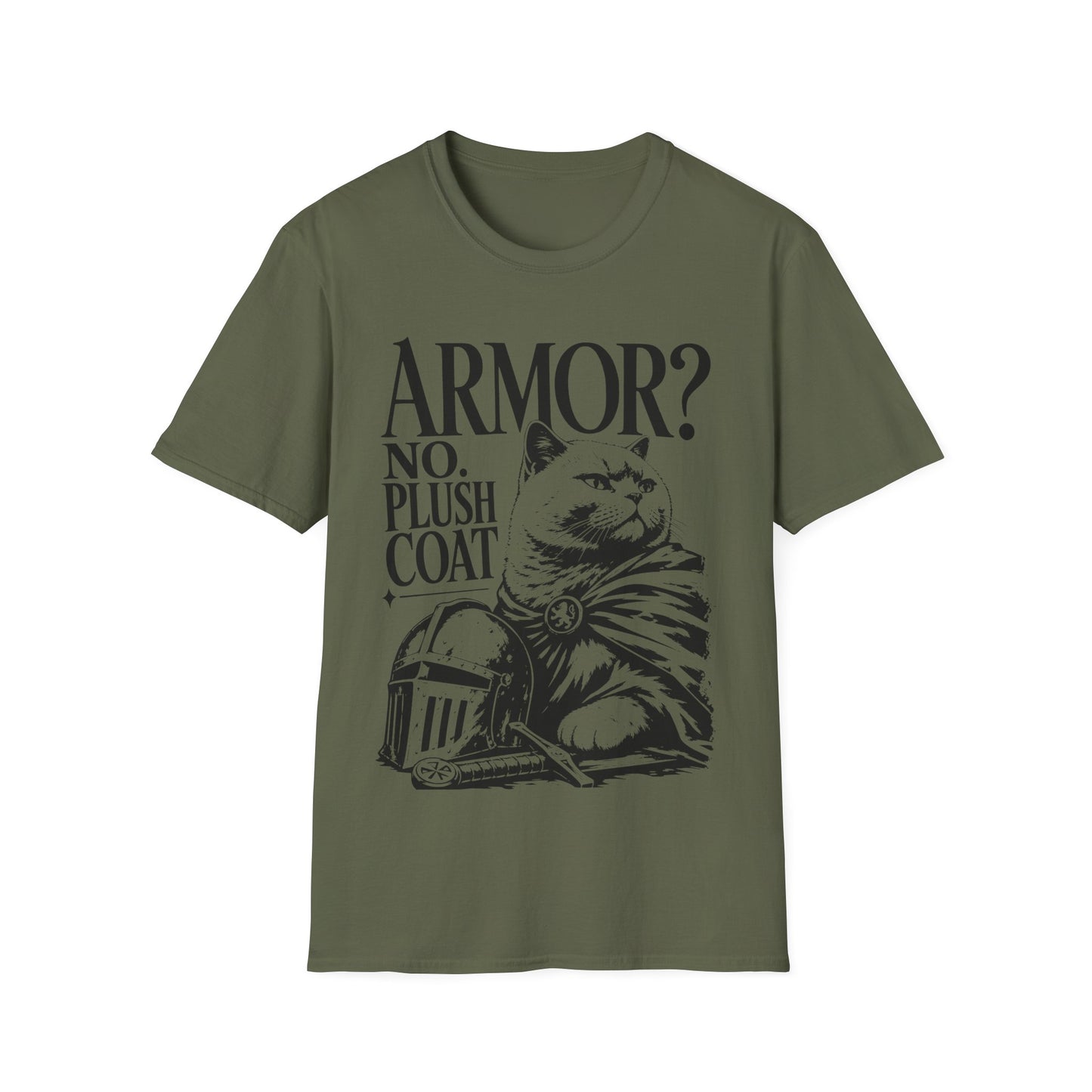 Armor? No. Plush Coat. T-Shirt