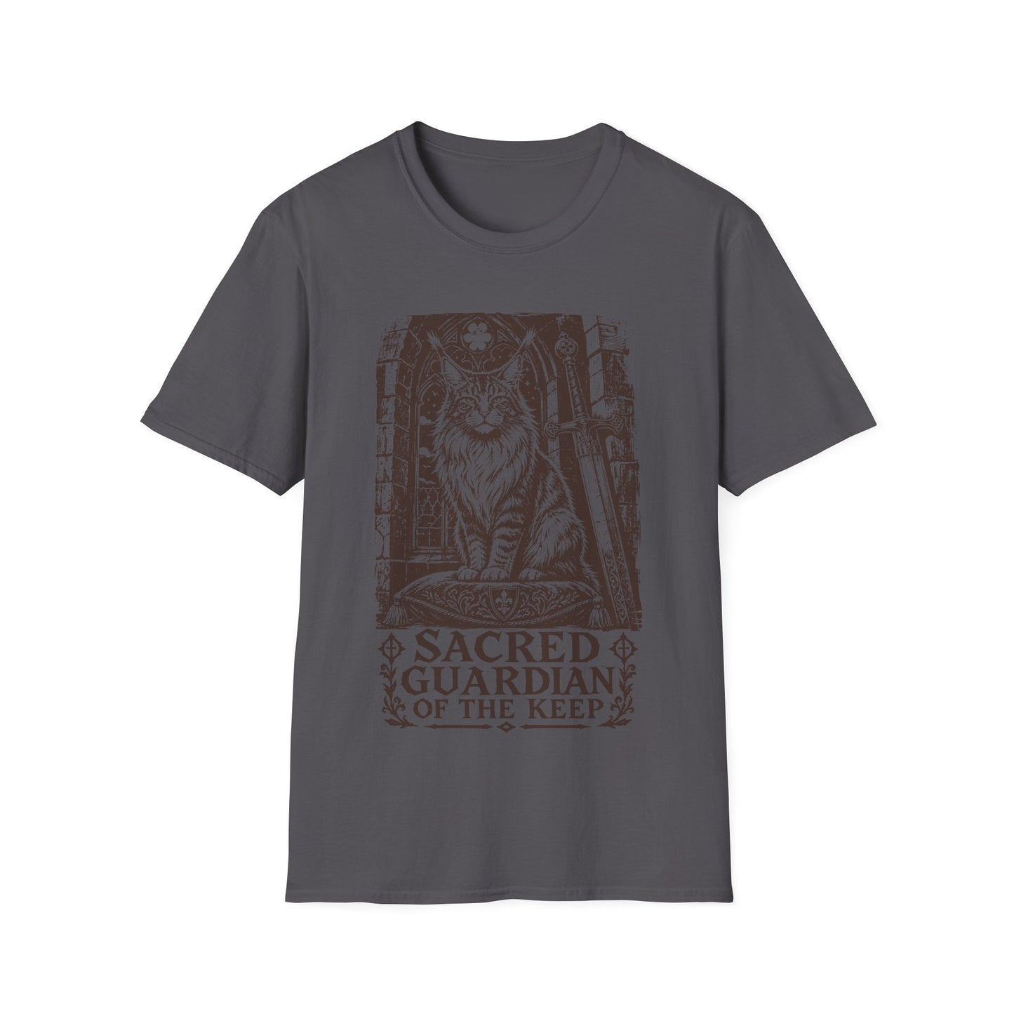 Sacred Guardian of the Keep Maine Coon Cat T-Shirt