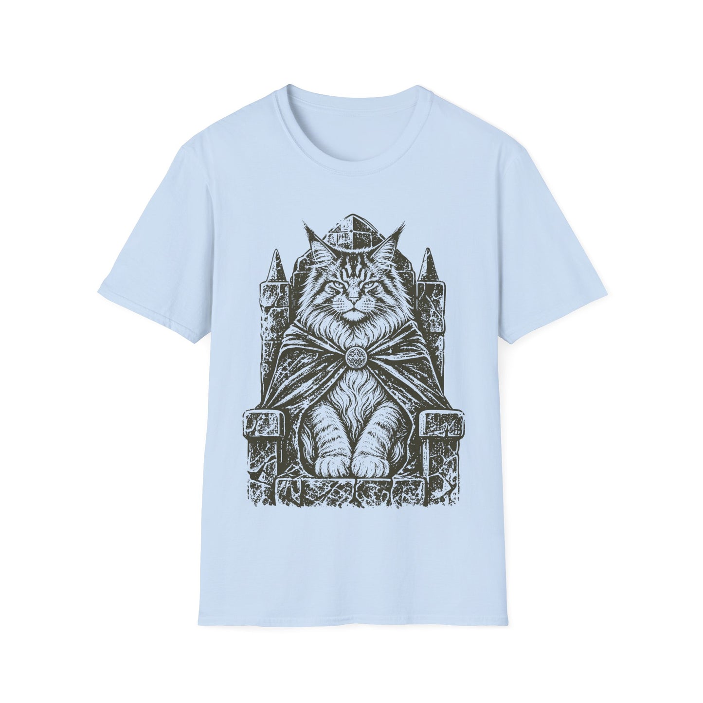 Lord of the Northern Keep Maine Coon Cat T-Shirt
