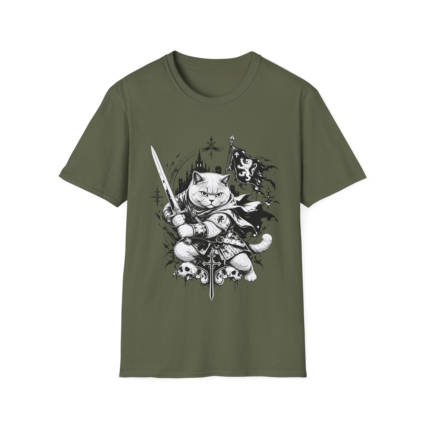 Lionheart Cat Crusader T-Shirt