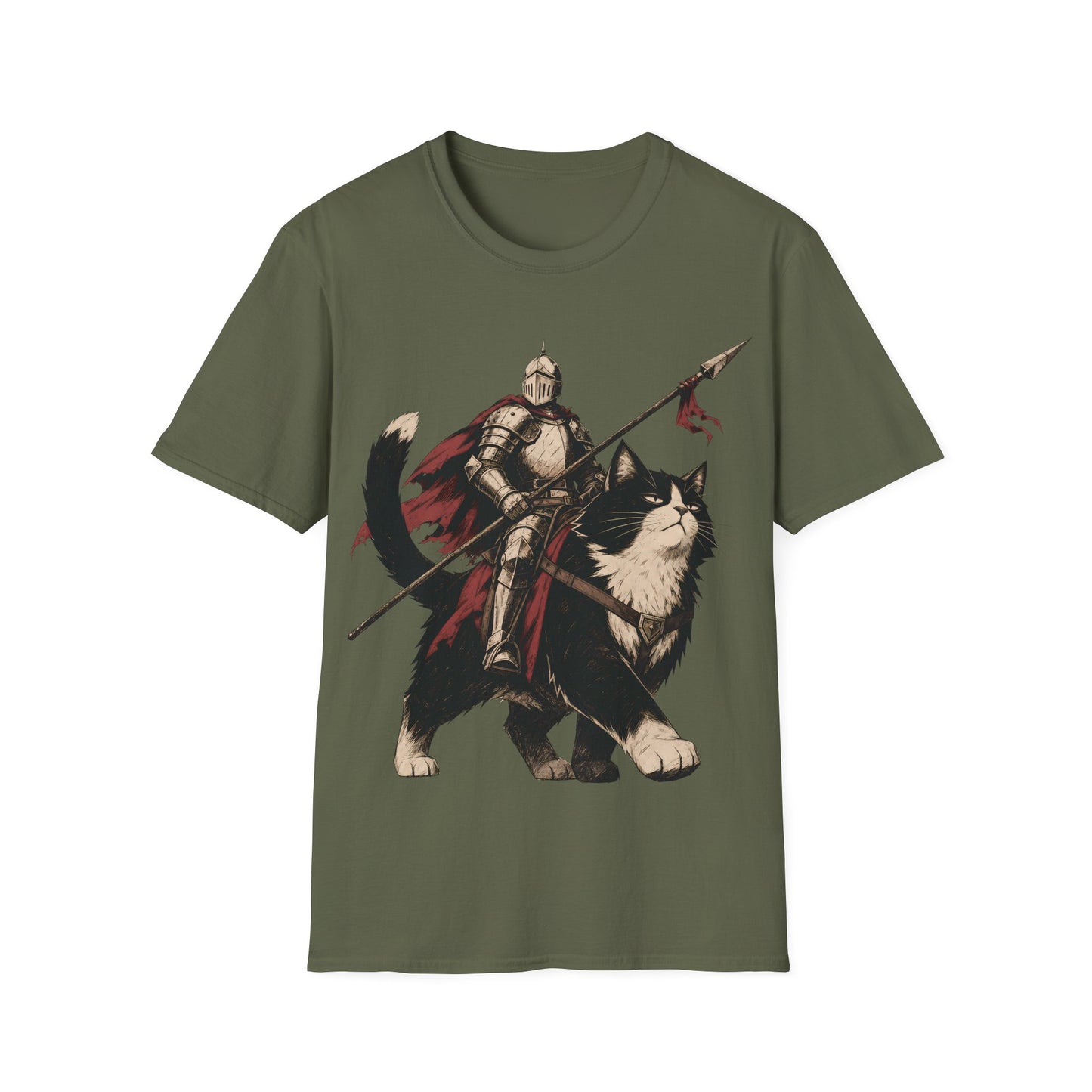 Medieval Knight Riding T-Shirt