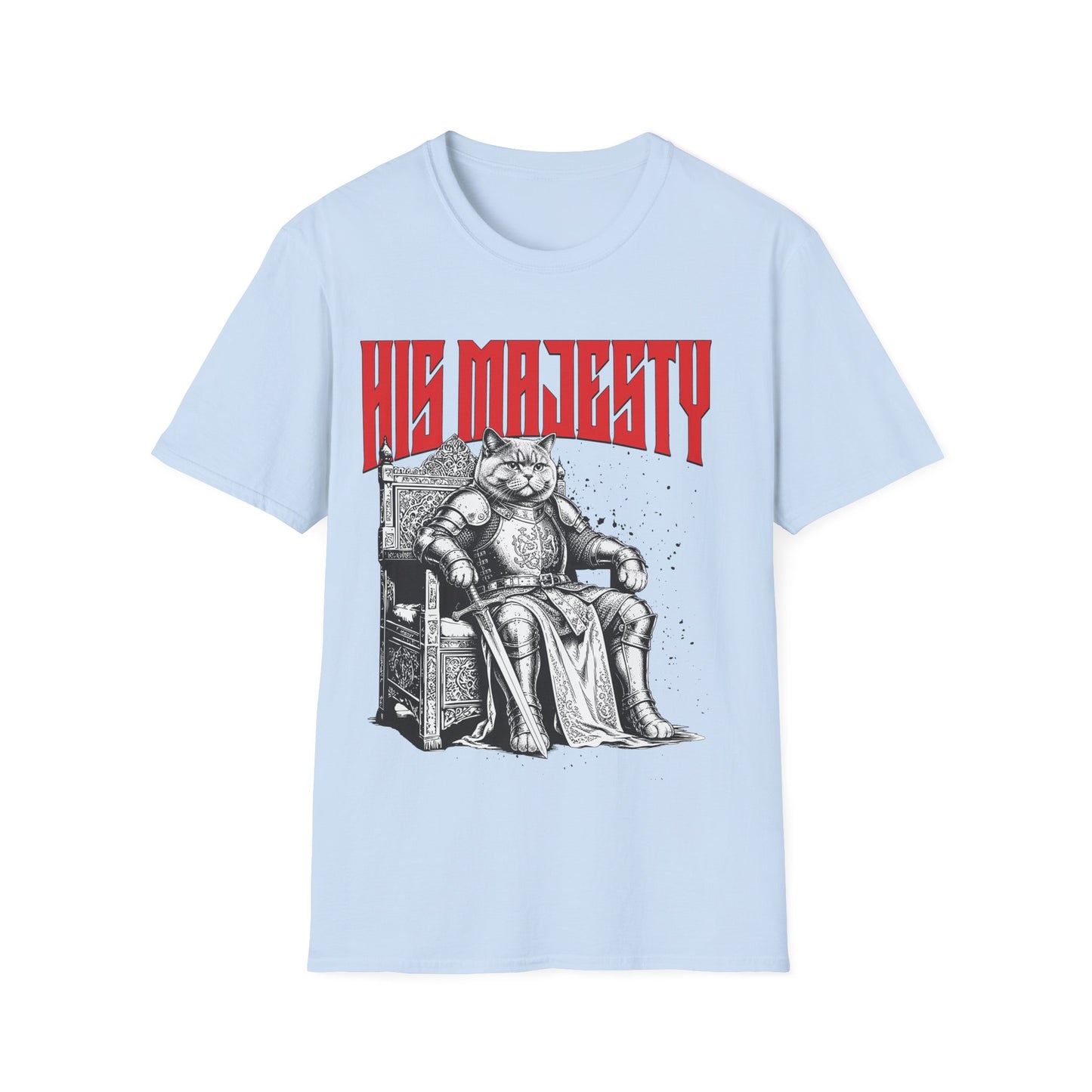 His Majesty Cat King T-Shirt