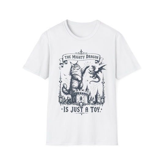 The Mighty Dragon Is Just a Toy Funny Maine Coon Cat T-Shirt