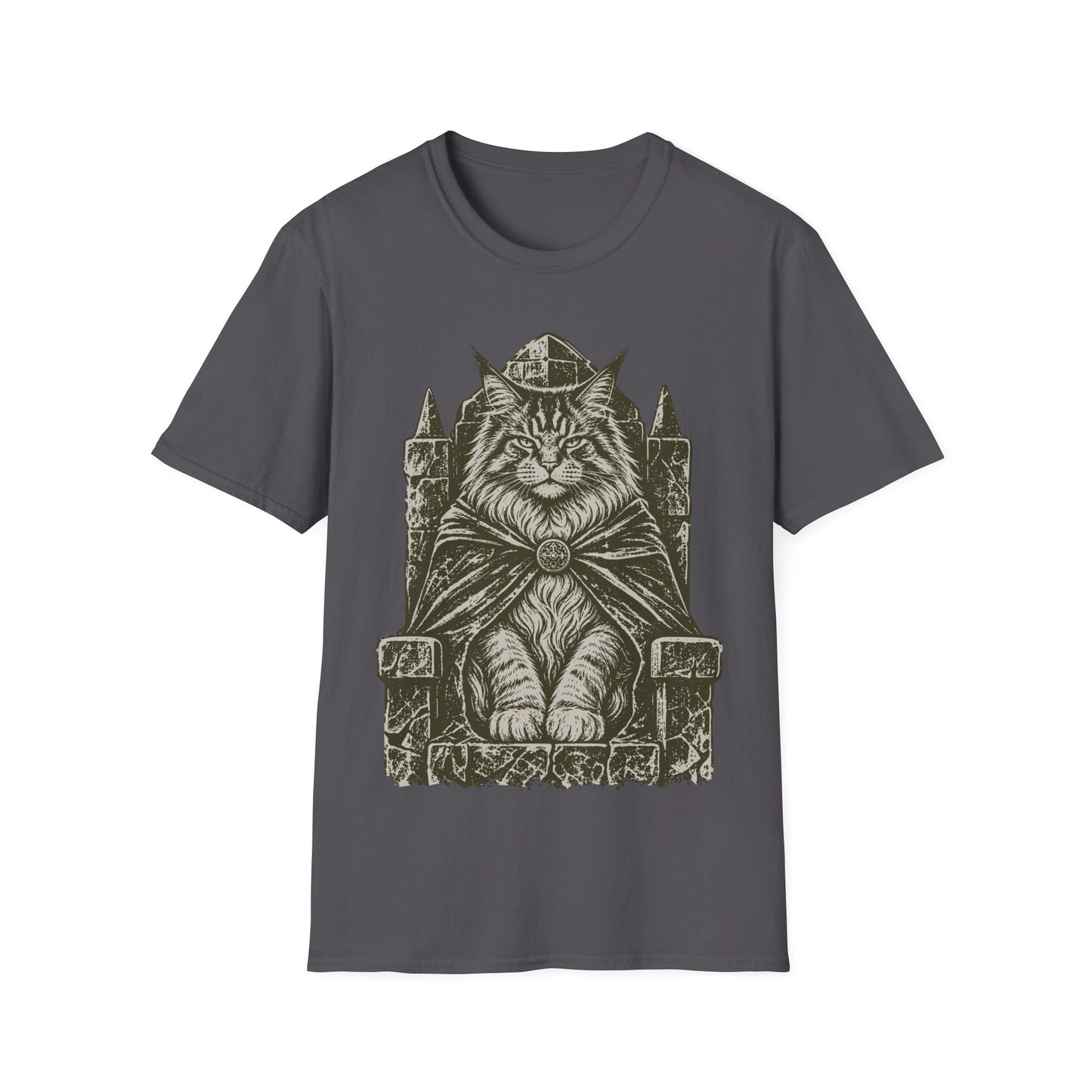 Lord of the Northern Keep Maine Coon Cat T-Shirt