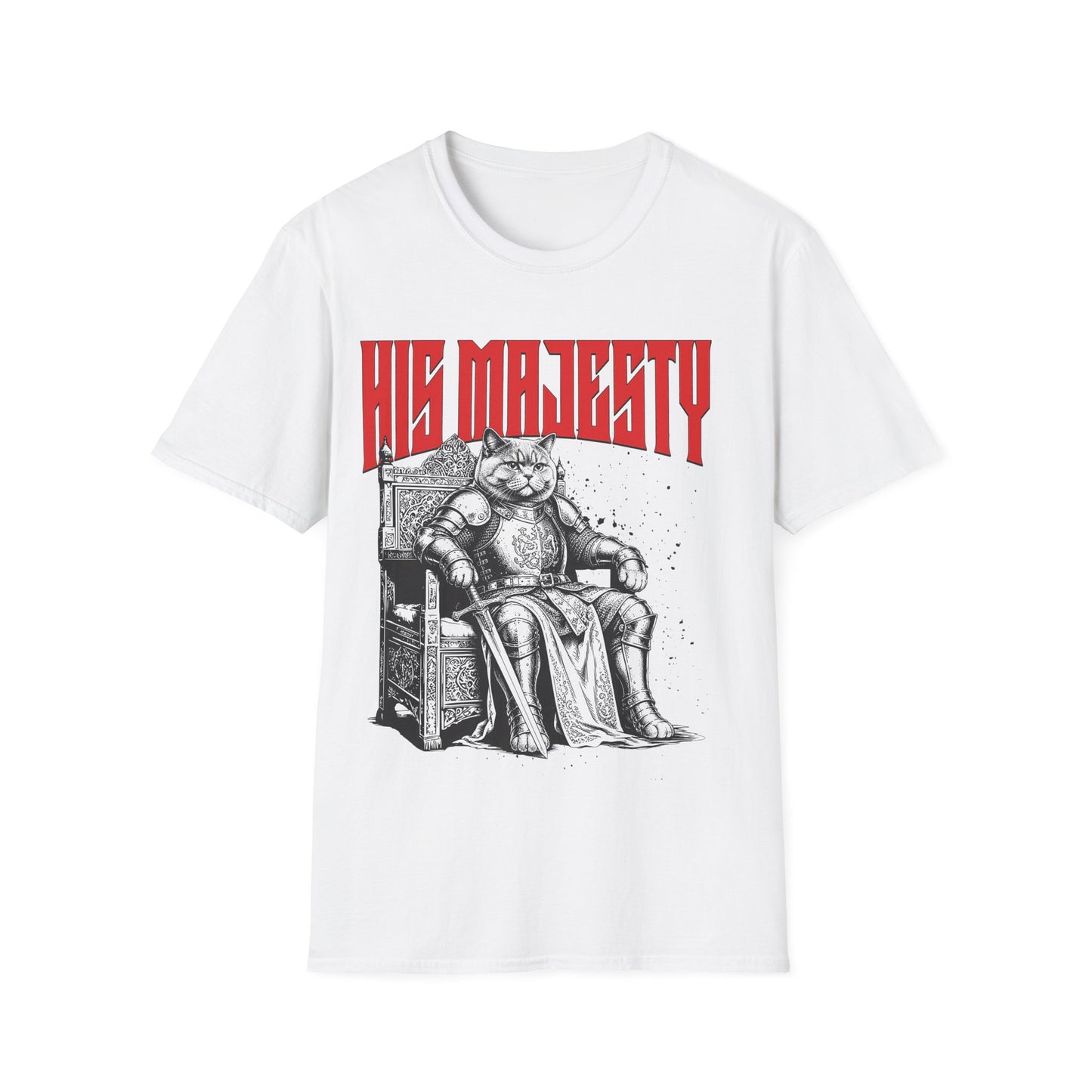 His Majesty Cat King T-Shirt