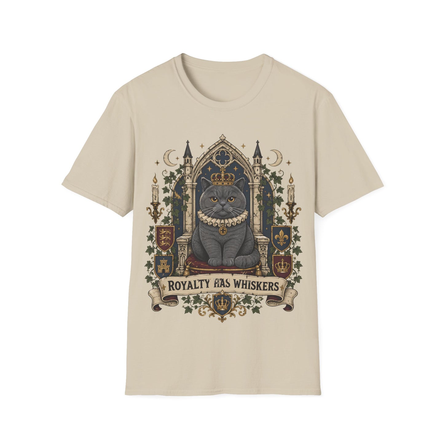 Royalty Has Whiskers T-Shirt