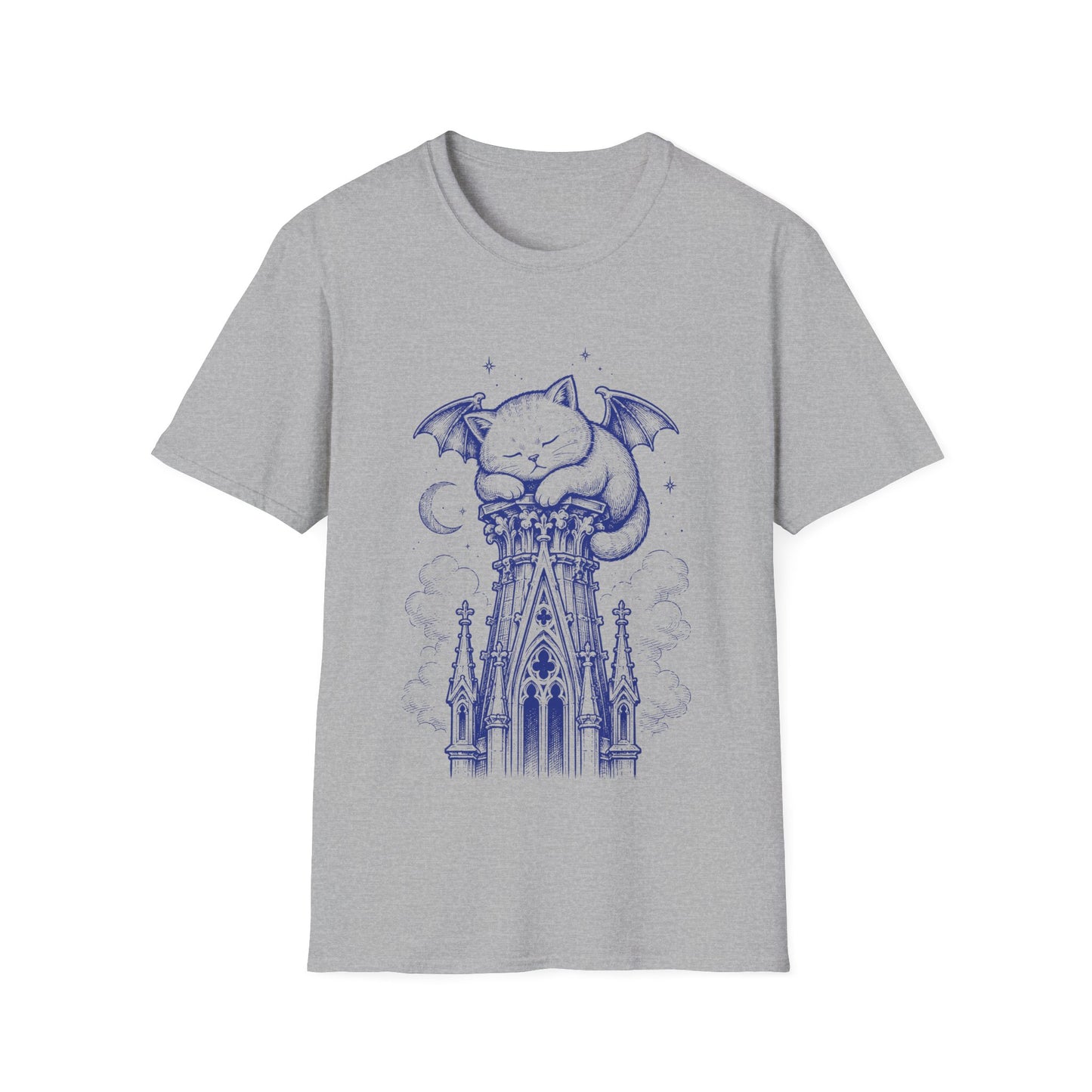 Moonlit Cathedral Guardian T-Shirt