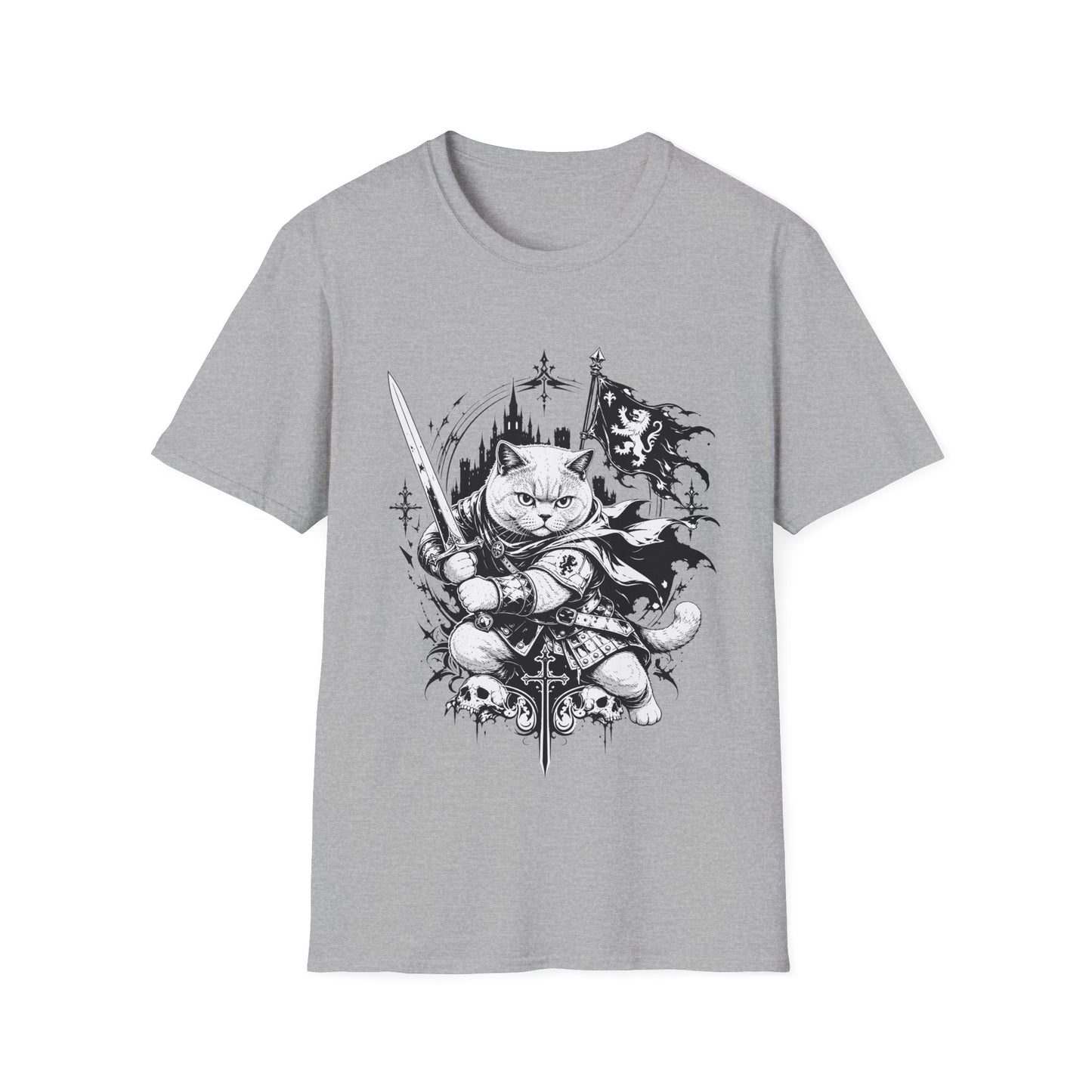 Lionheart Cat Crusader T-Shirt