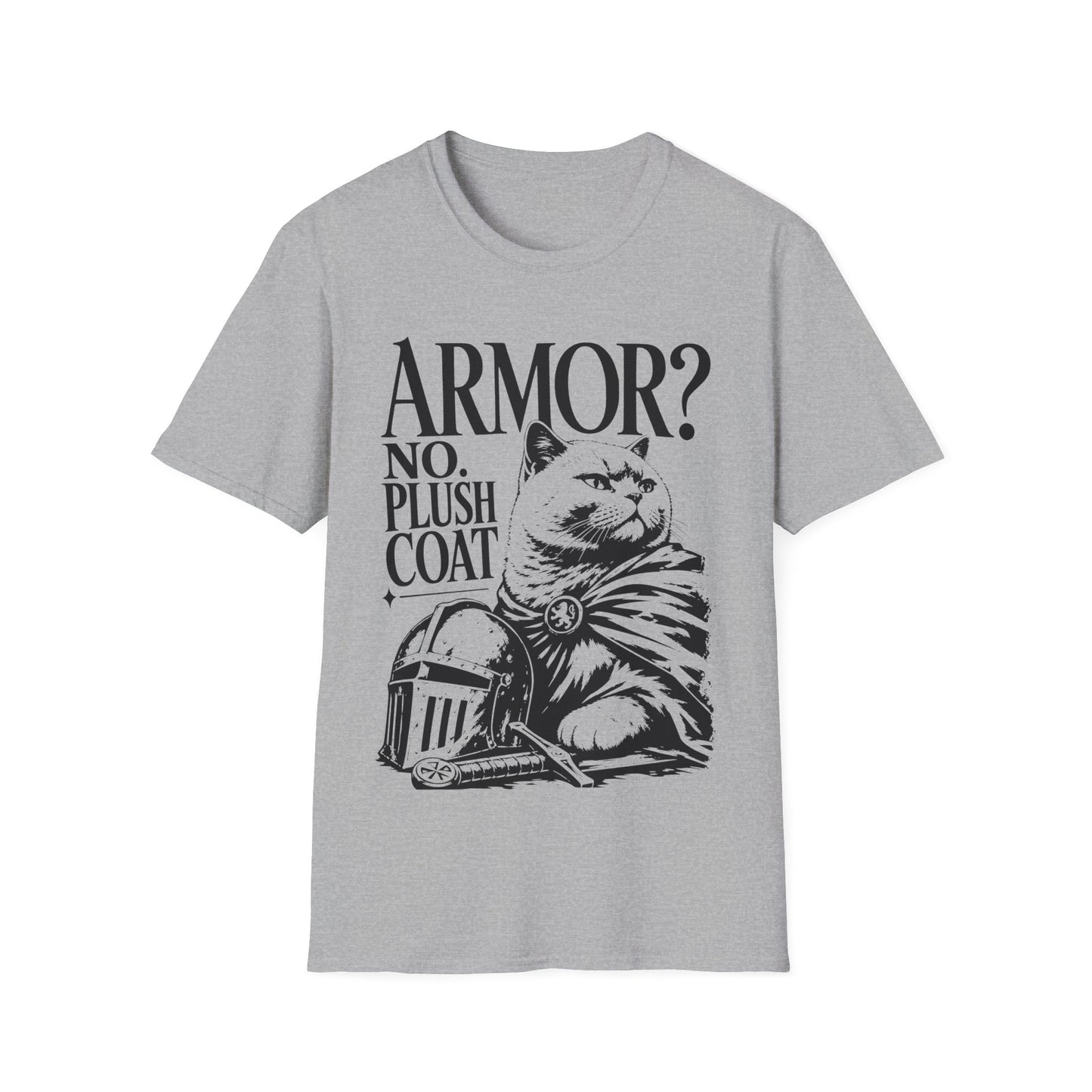 Armor? No. Plush Coat. T-Shirt