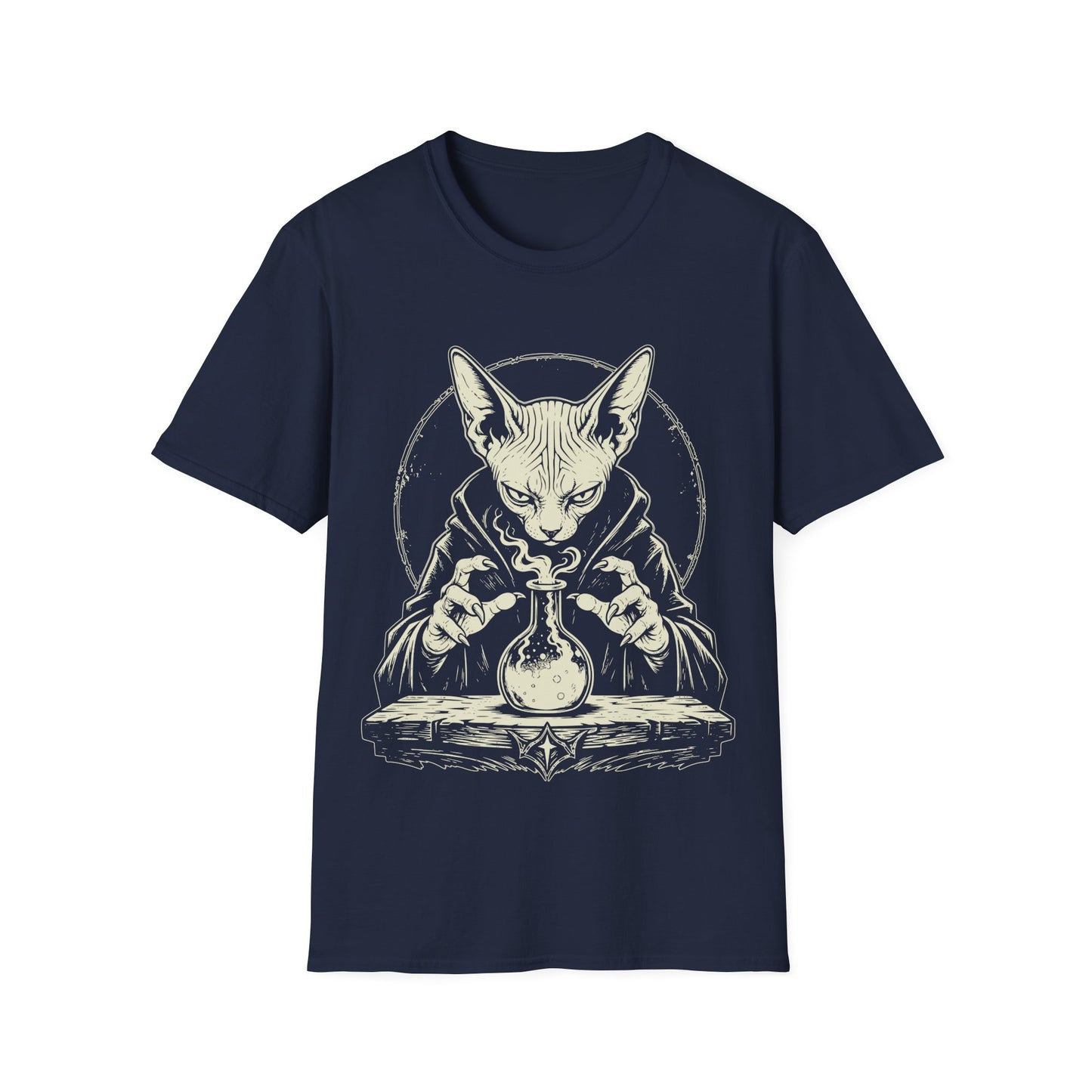 Mystic Alchemist Sphynx Cat T-Shirt