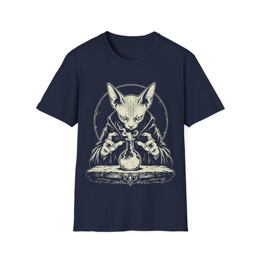 Mystic Alchemist Sphynx Cat T-Shirt