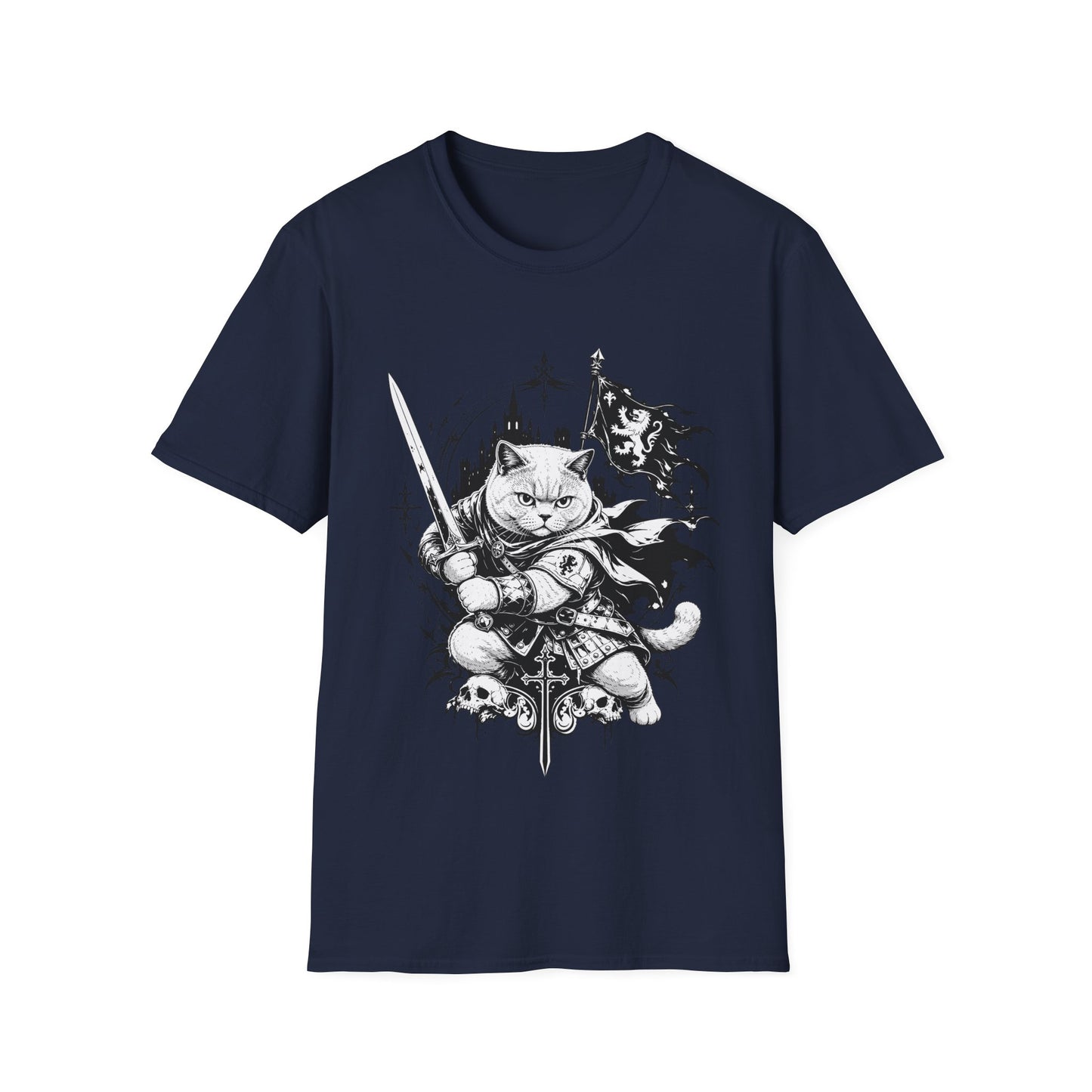 Lionheart Cat Crusader T-Shirt
